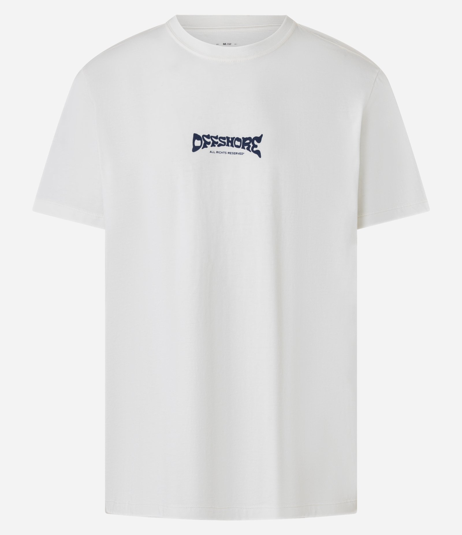 Camiseta Comfort em Algodão com Estampa Frente e Costas Offshore Branco 5