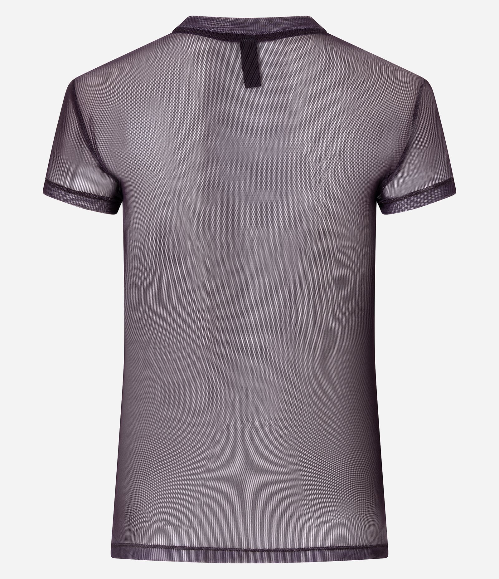 Blusa em Tule com Estampa Floral Cinza 6