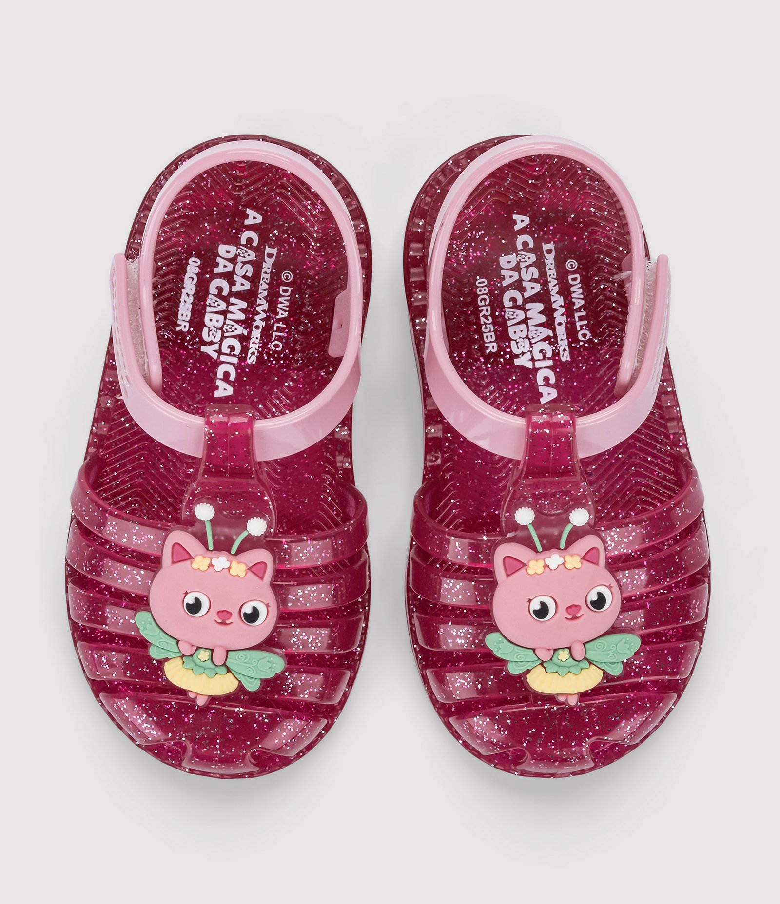 Sandália Infantil A Casa Magica da Gabi Zaxy - Tam 17 ao 24 Rosa 3