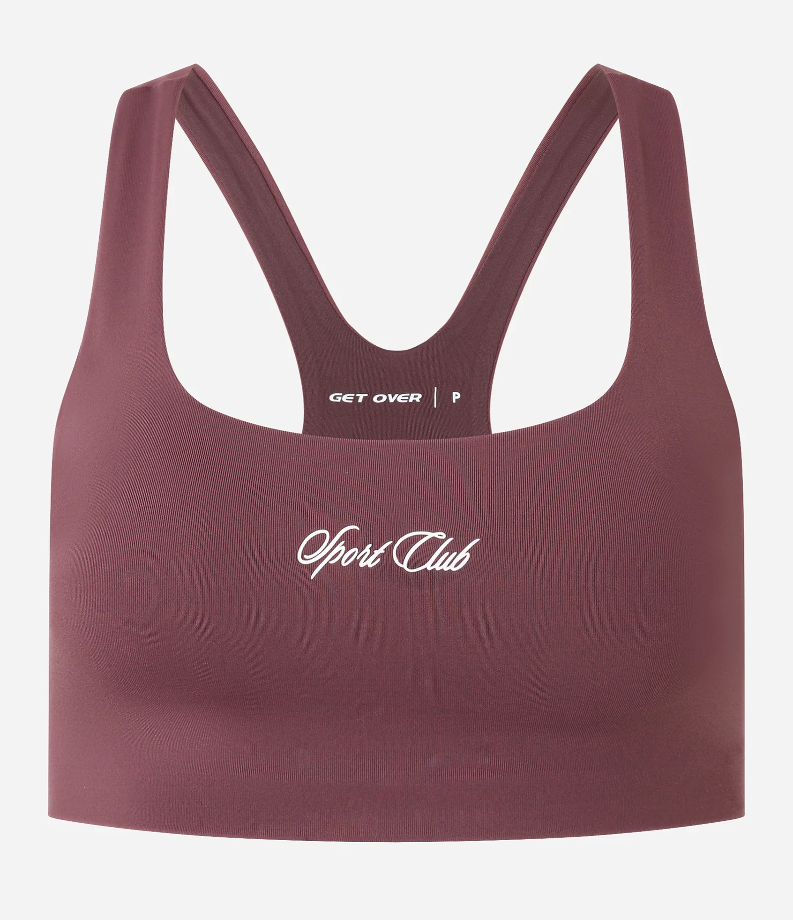 Top Nadador Esportivo em Microfibra com Estampa Sport Club Marrom 5