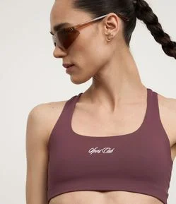 Top Nadador Esportivo em Microfibra com Estampa Sport Club