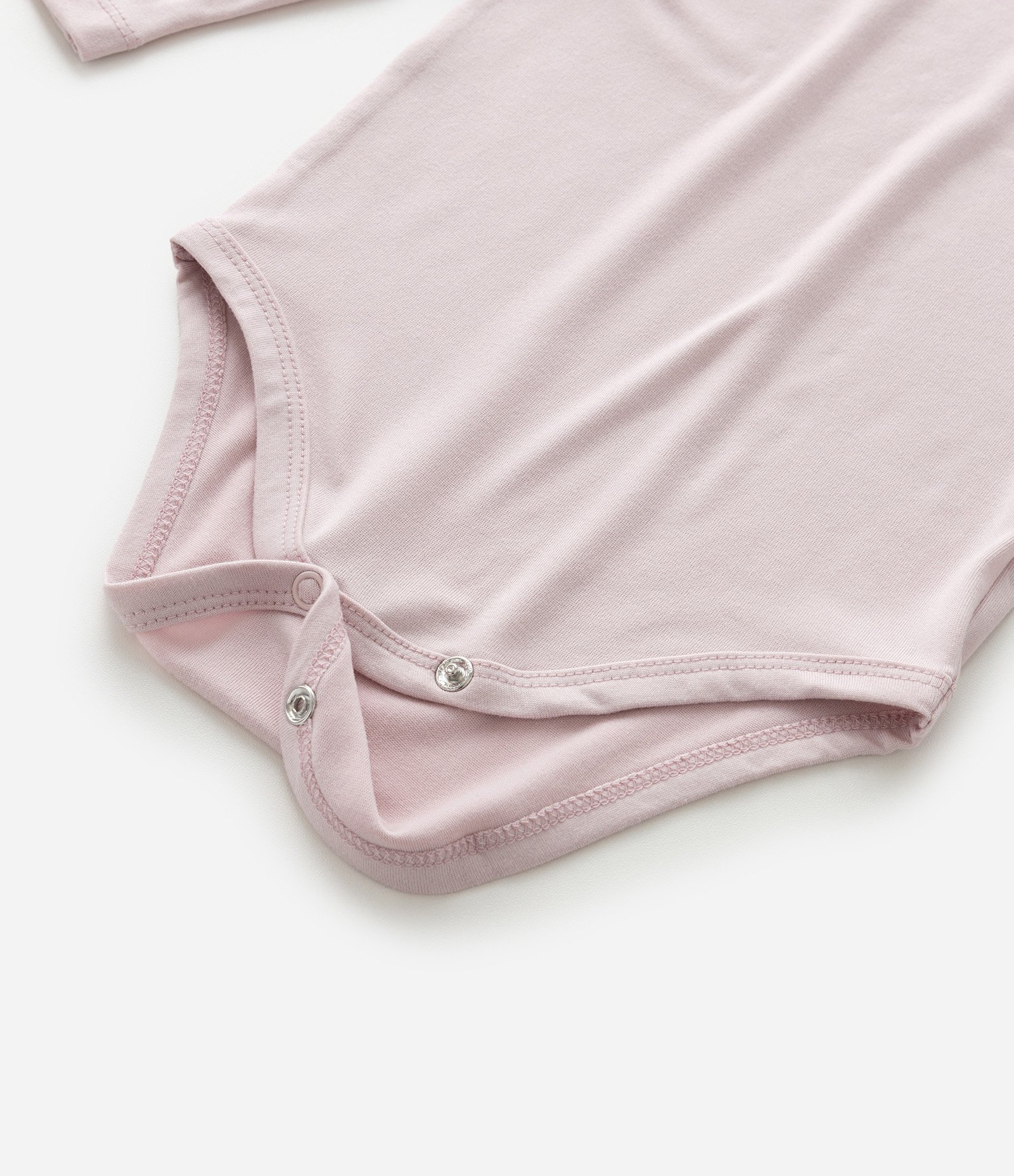 Conjunto Infantil Térmico com Body Manga Longa e Calça – Tam RN a 24 Meses Rosa Claro 10