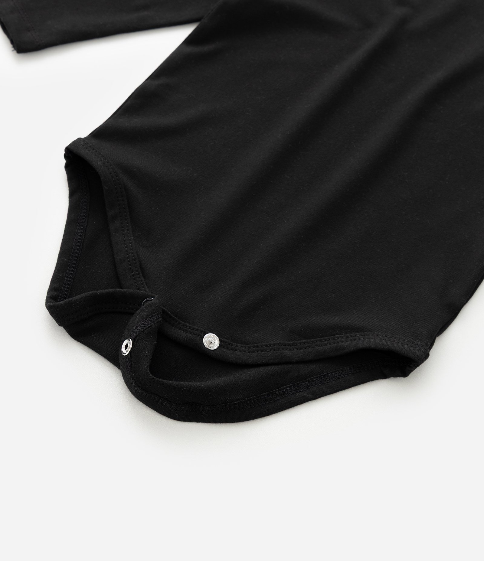 Conjunto Infantil Térmico com Body Manga Longa e Calça – Tam RN a 24 Meses Preto 10