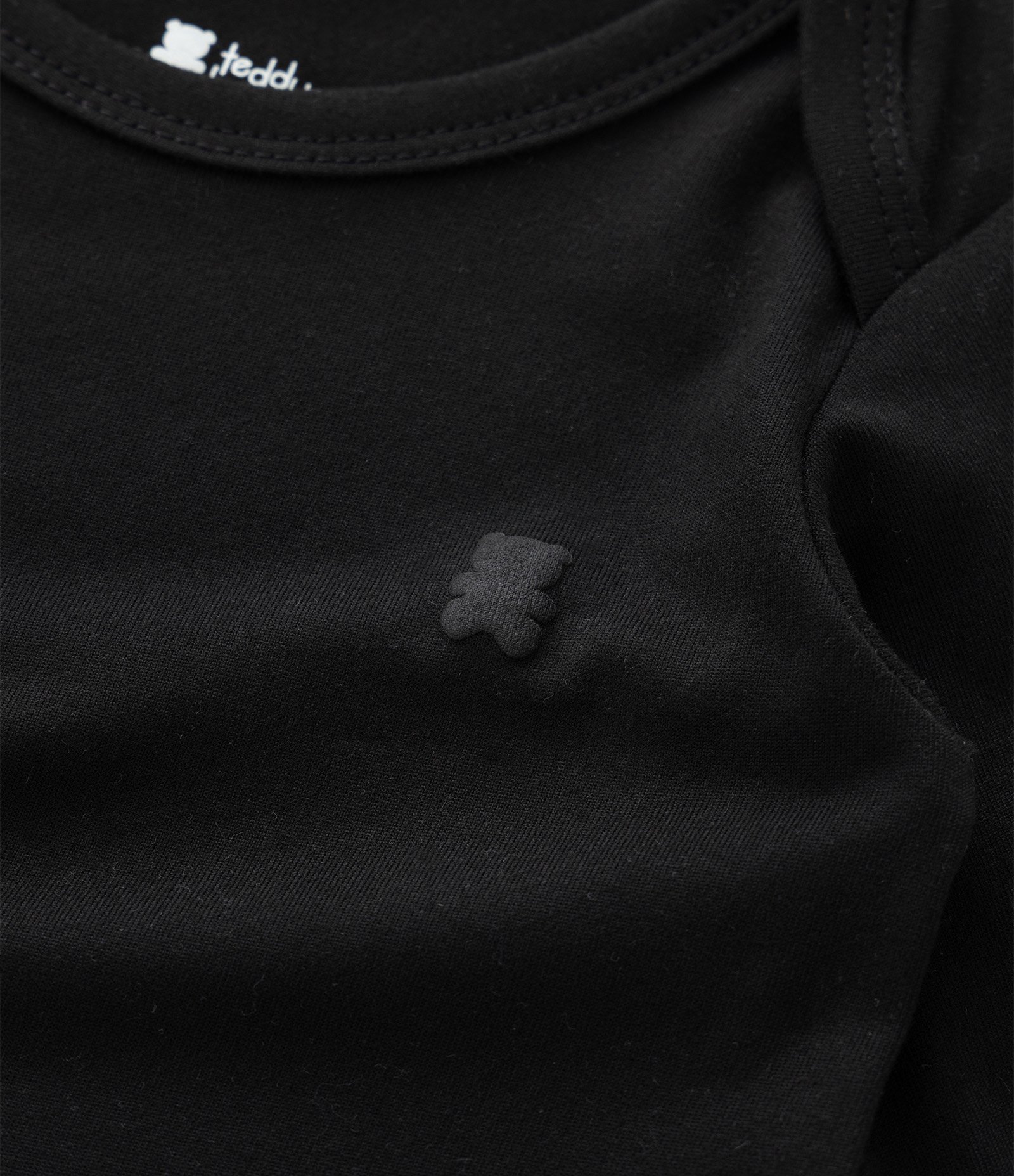 Conjunto Infantil Térmico com Body Manga Longa e Calça – Tam RN a 24 Meses Preto 11