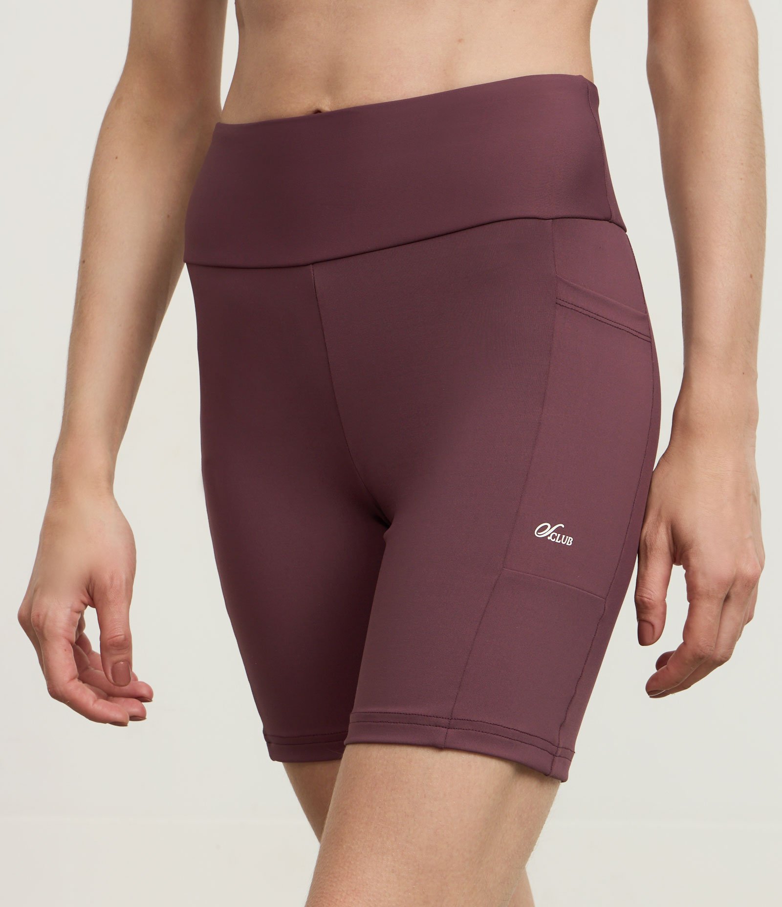 Bermuda Esportiva em Microfibra com Bolso Marrom 2