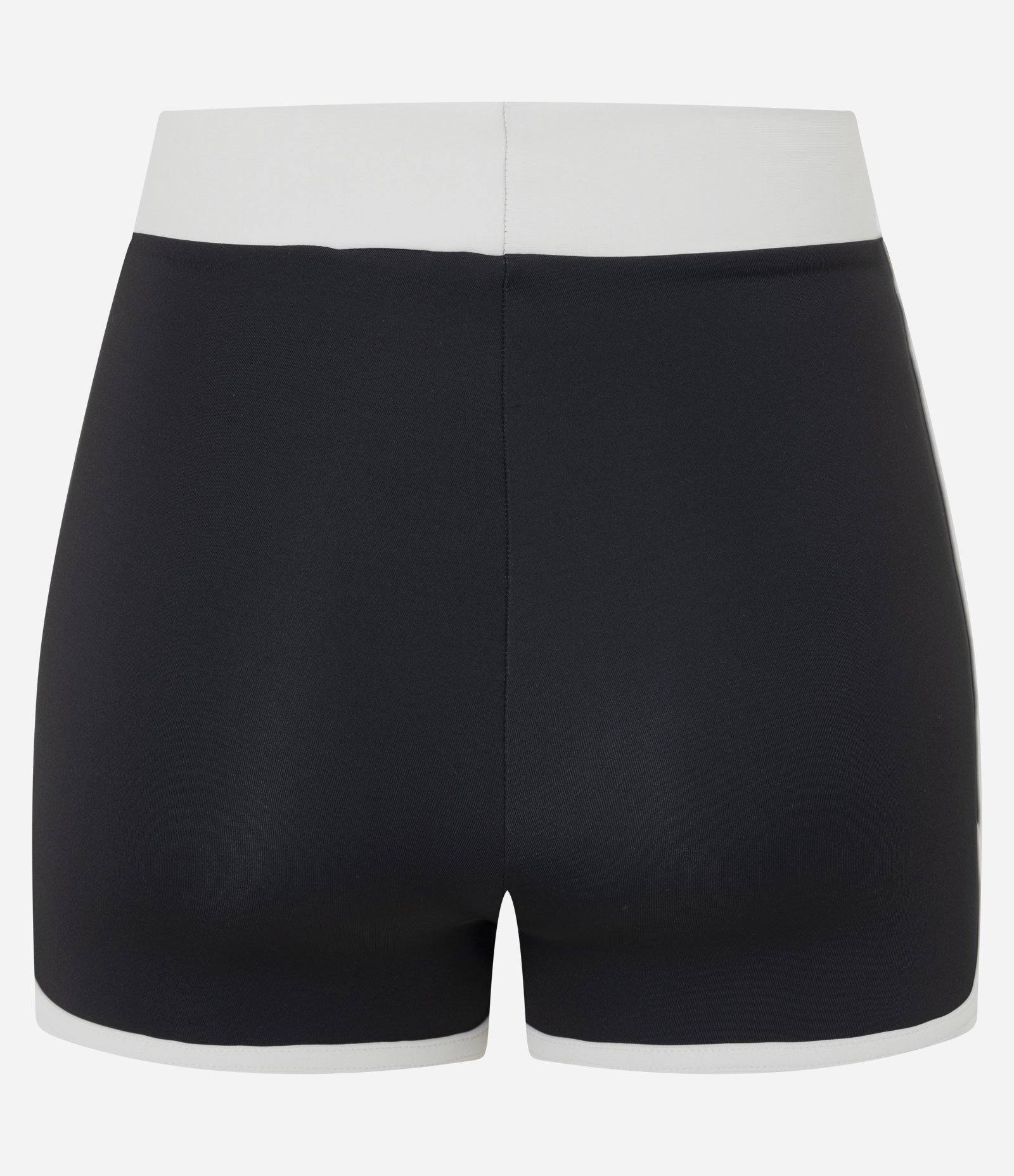 Bermuda Esportiva em Microfibra com Viés Contrastantes Preto 6