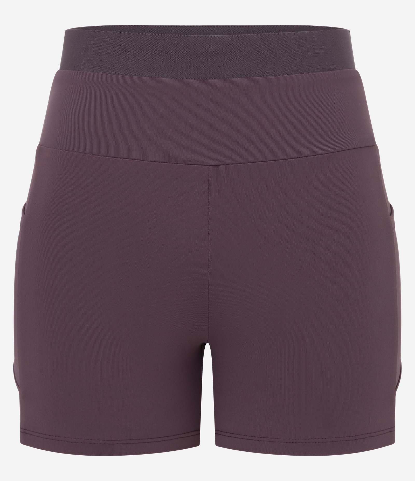 Bermuda Crossfiteira Esportiva com Elástico Texturizado no Cós Vinho 1