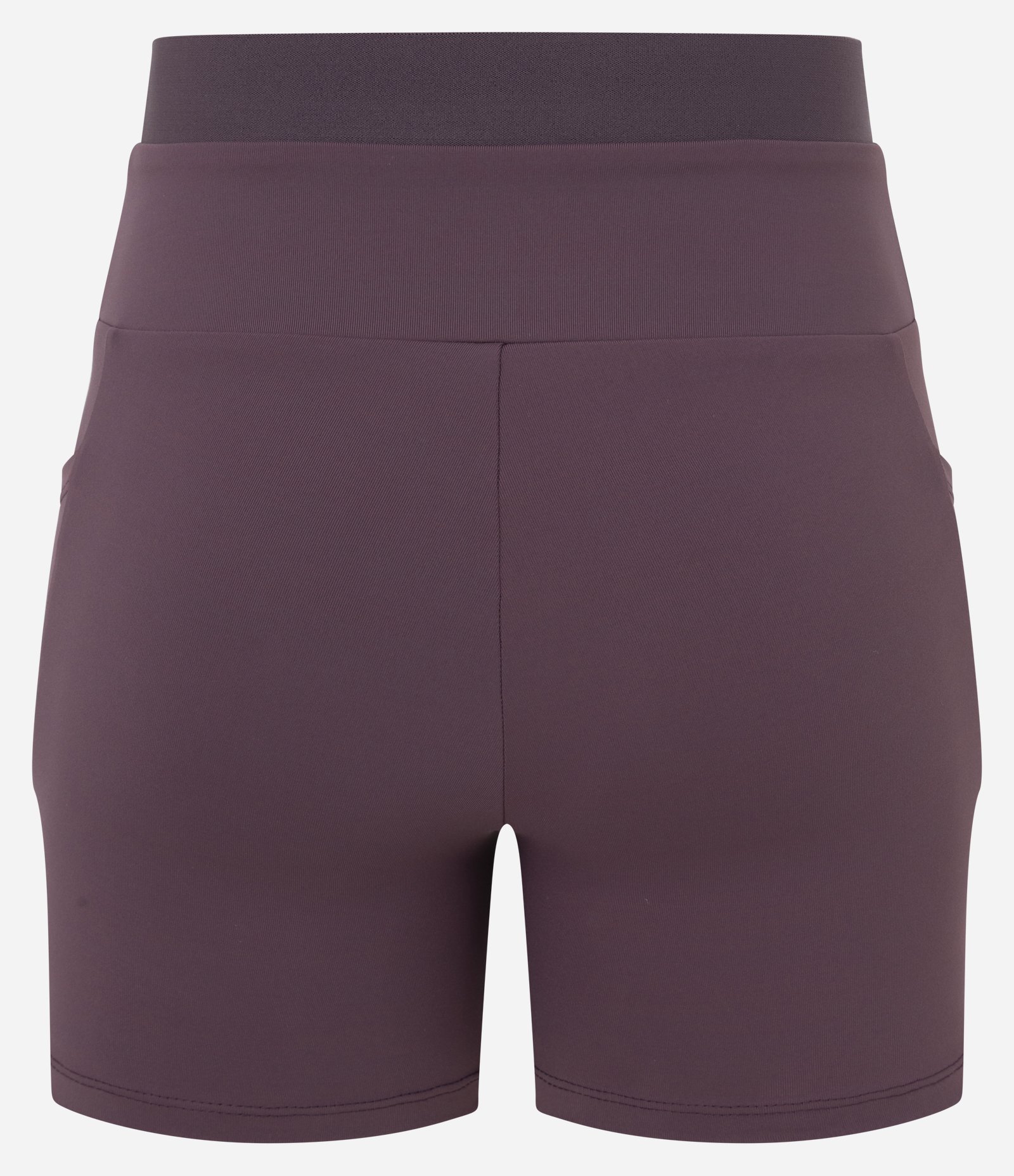 Bermuda Crossfiteira Esportiva com Elástico Texturizado no Cós Vinho 2