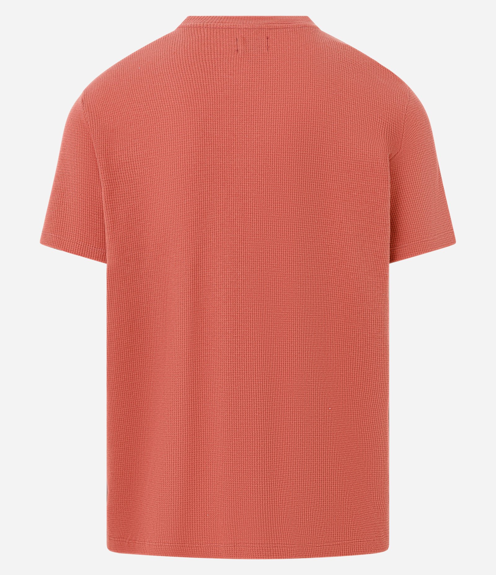 Camiseta Regular em Algodão com Textura e Bordado Vintage Forest Vermelho 8
