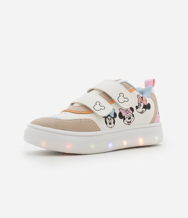 Tênis Infantil em PU Minnie Mouse - Tam 20 ao 27