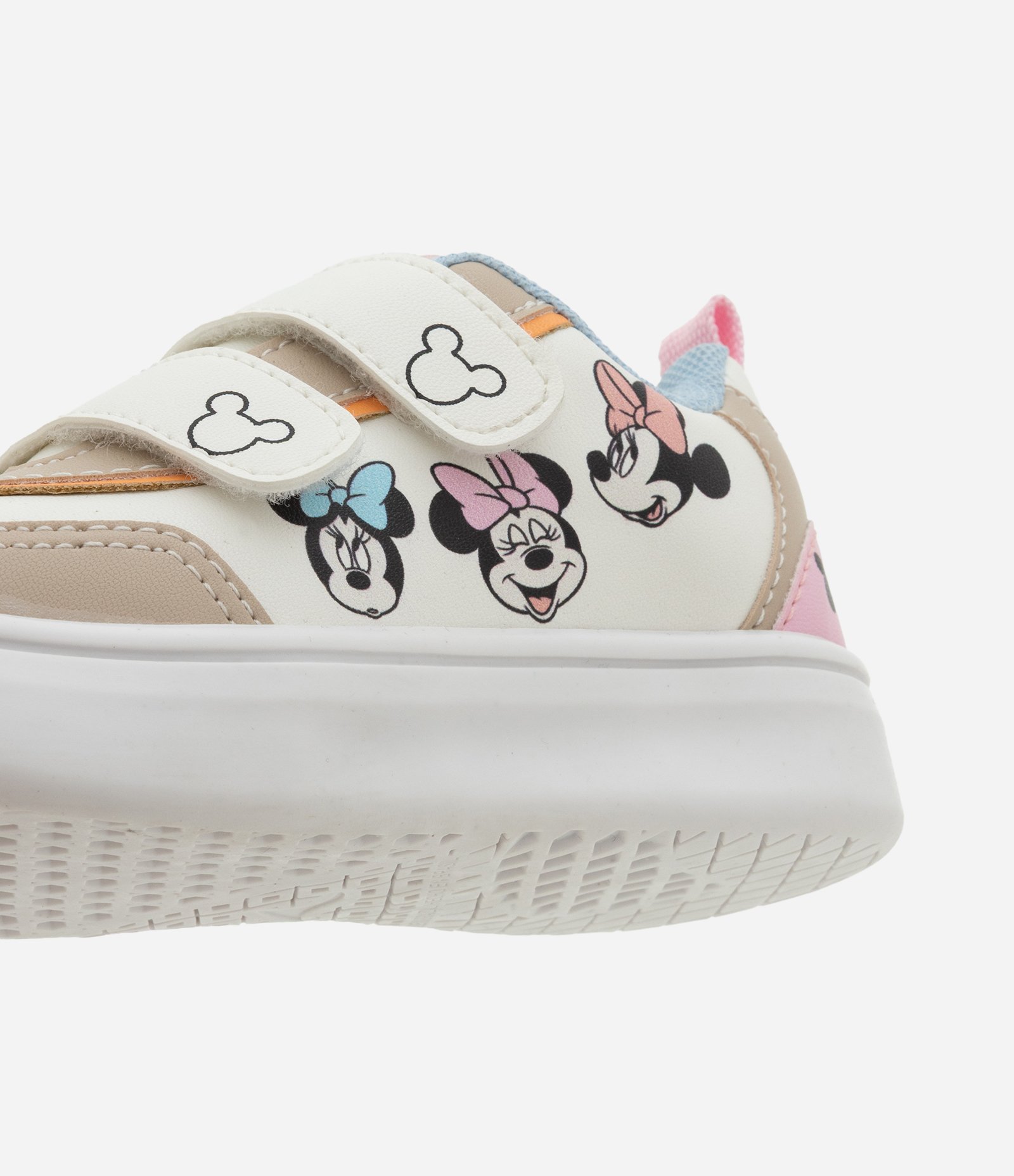 Tênis Infantil em PU Minnie Mouse - Tam 20 ao 27 Off White 3