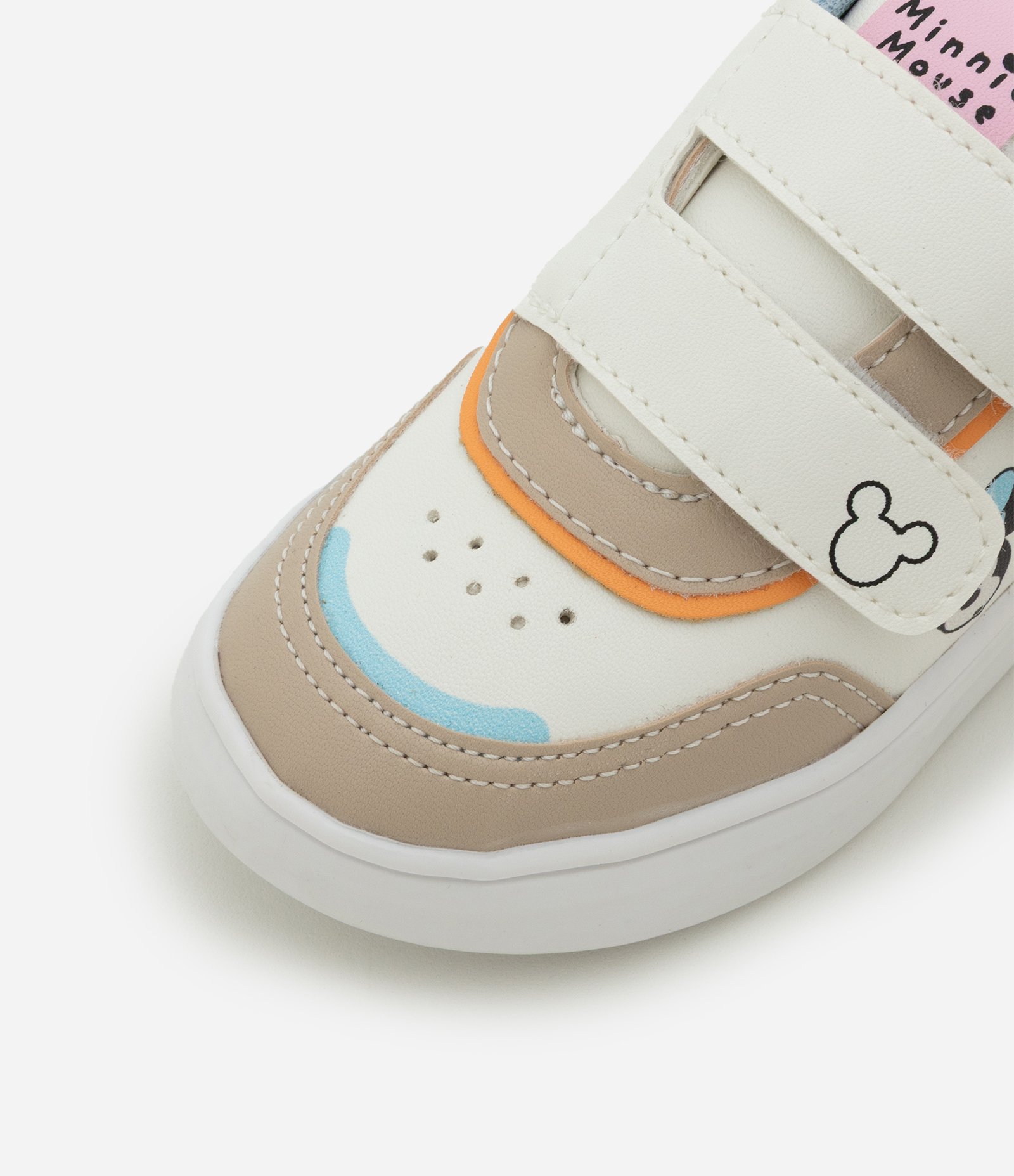 Tênis Infantil em PU Minnie Mouse - Tam 20 ao 27 Off White 4