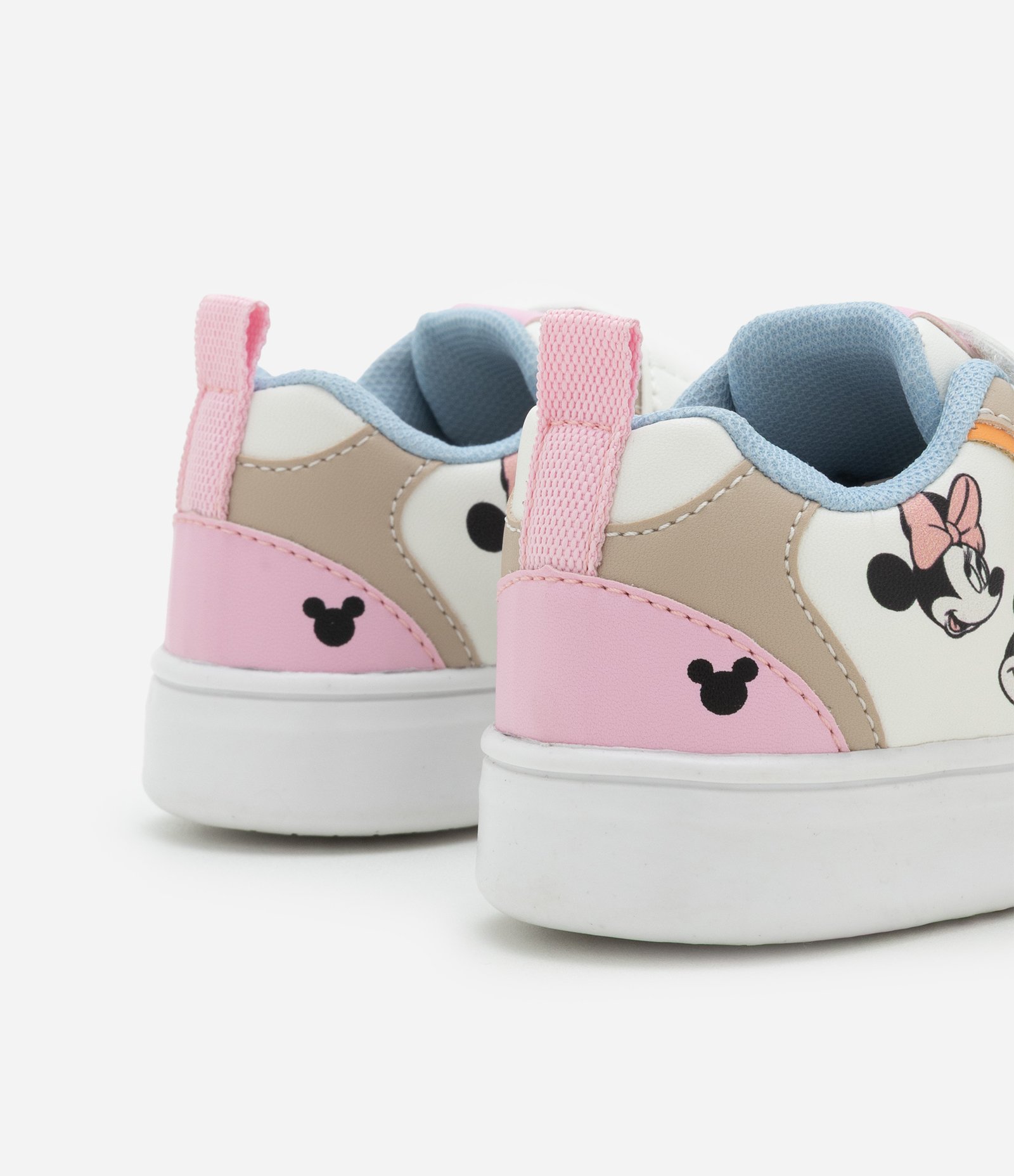 Tênis Infantil em PU Minnie Mouse - Tam 20 ao 27 Off White 5