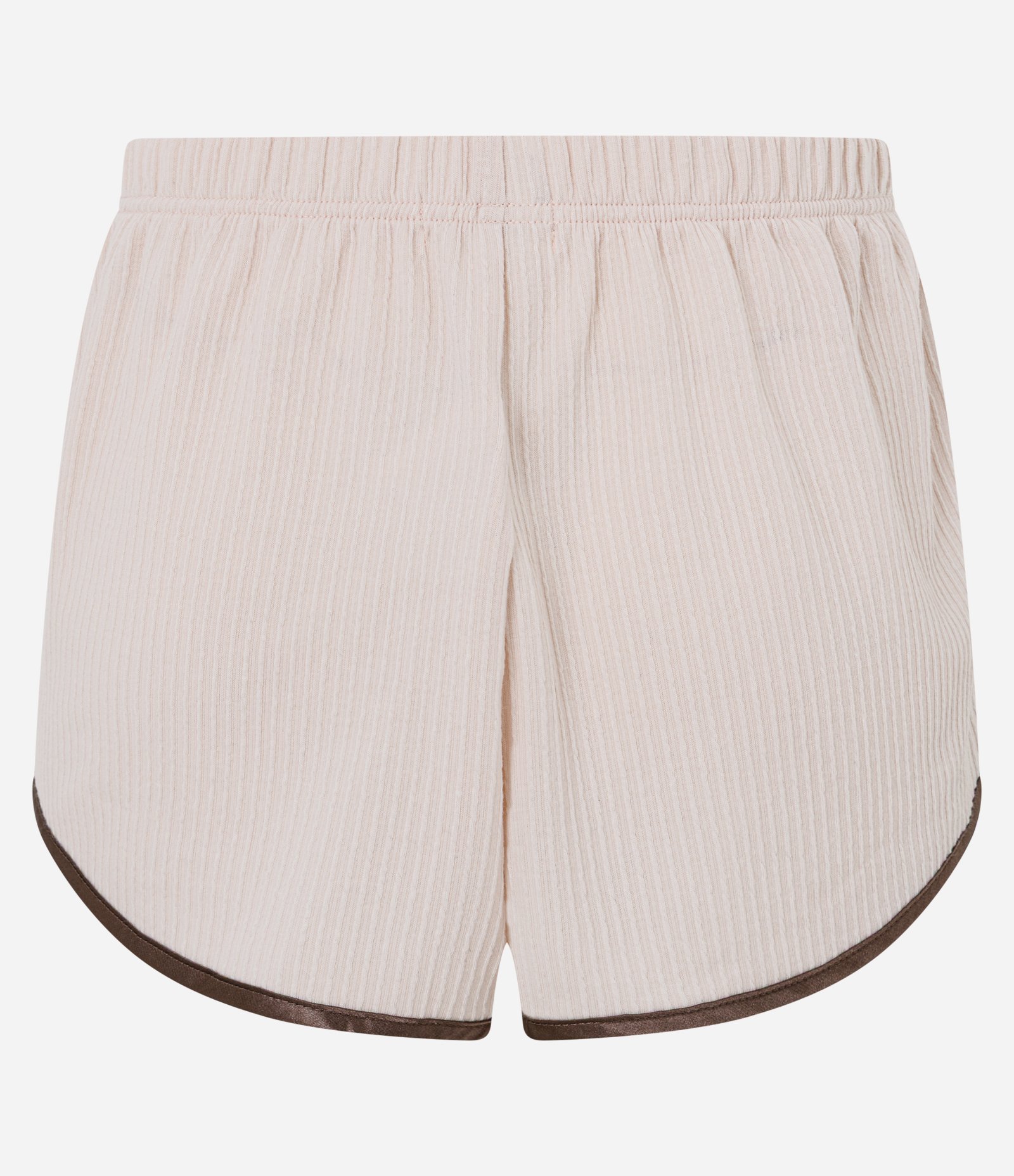 Short de Pijama Peach Touch com Detalhe Acetinado Rosa Claro 3