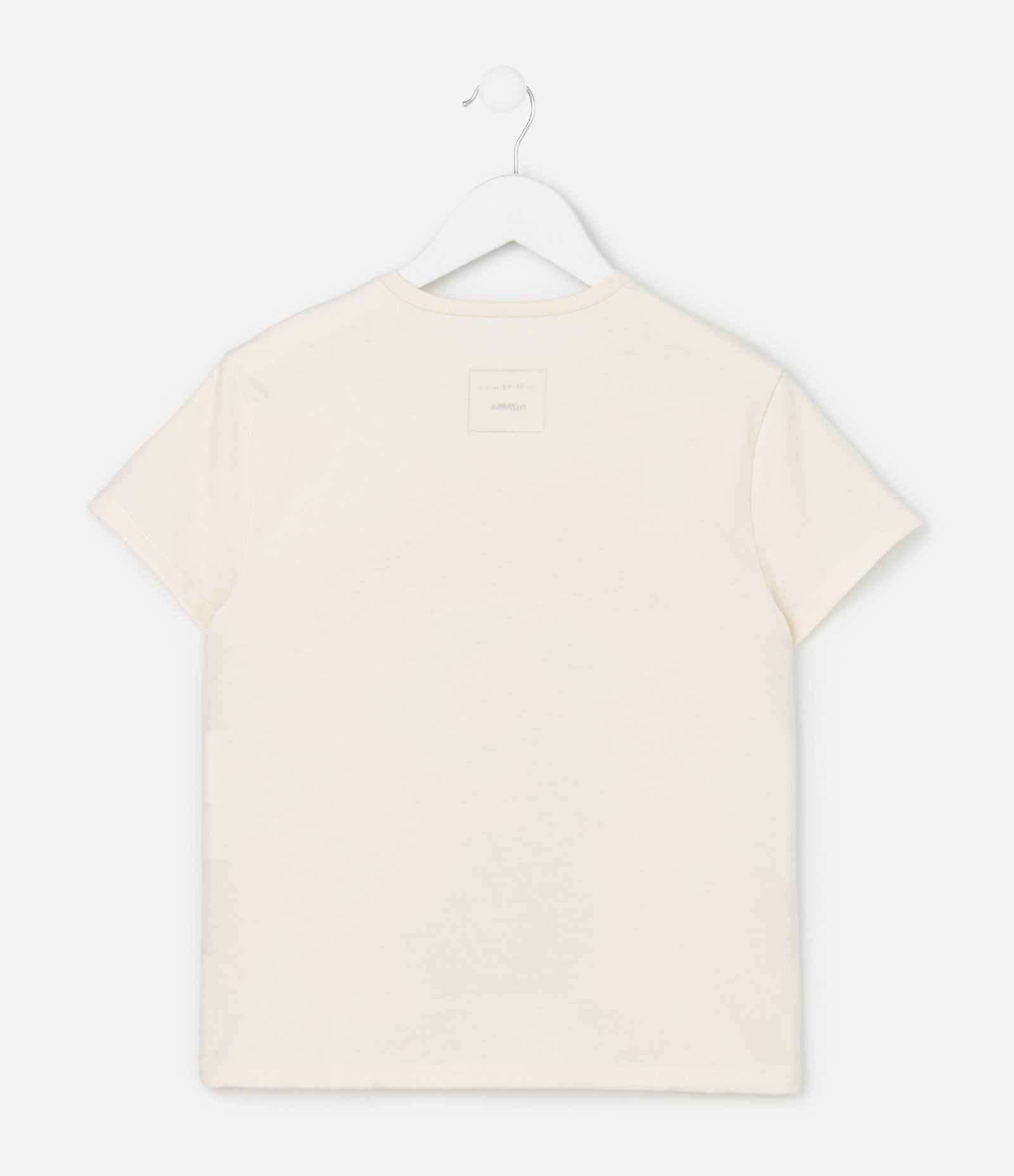 Camiseta Infantil Slim Capy Vibes Summer Mood - Tam 5 a 14 Anos Bege 2