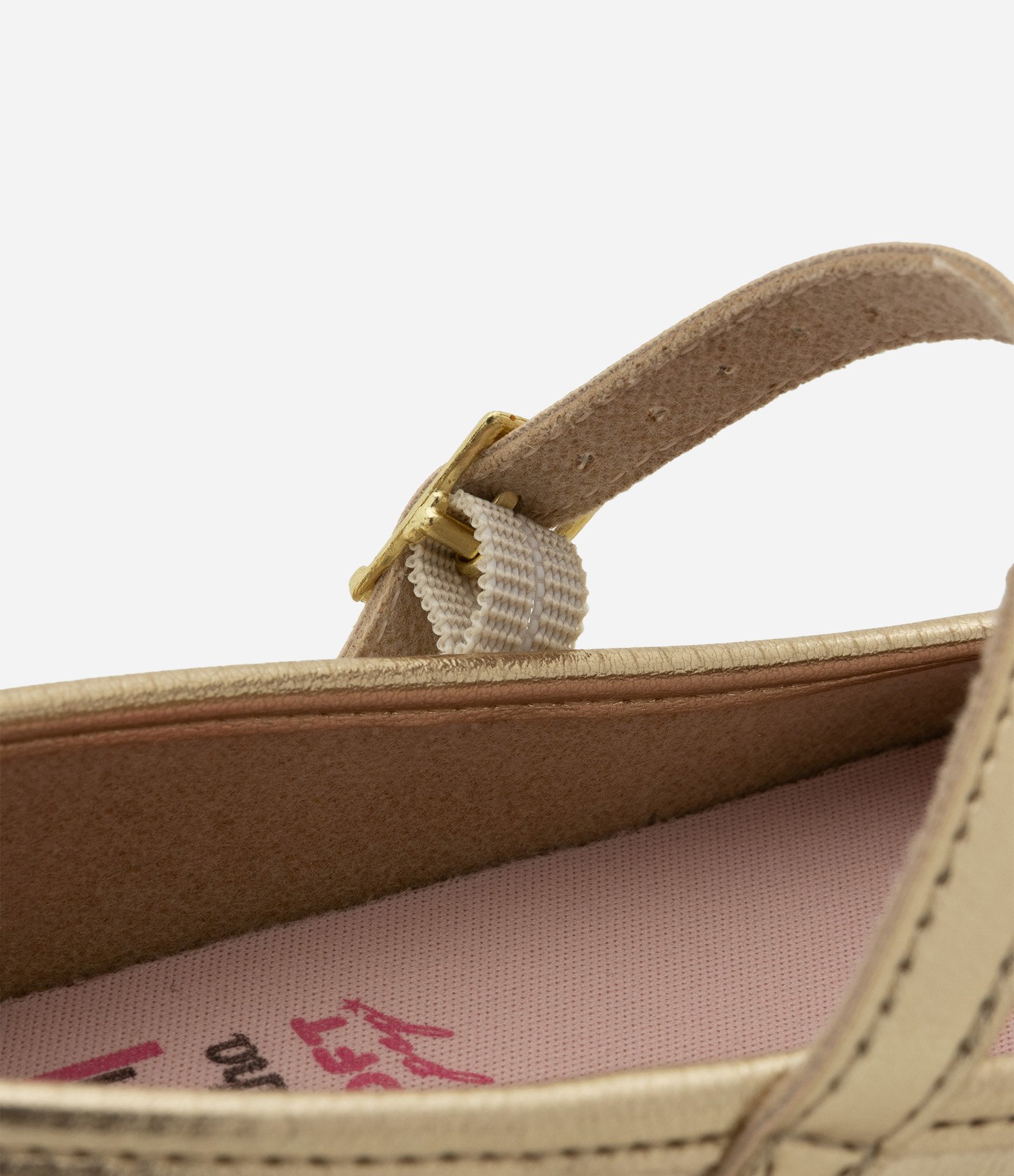 Sapatilha Infantil com Laço Aplicado Molekinha - Tam 25 ao 34 Dourado 3