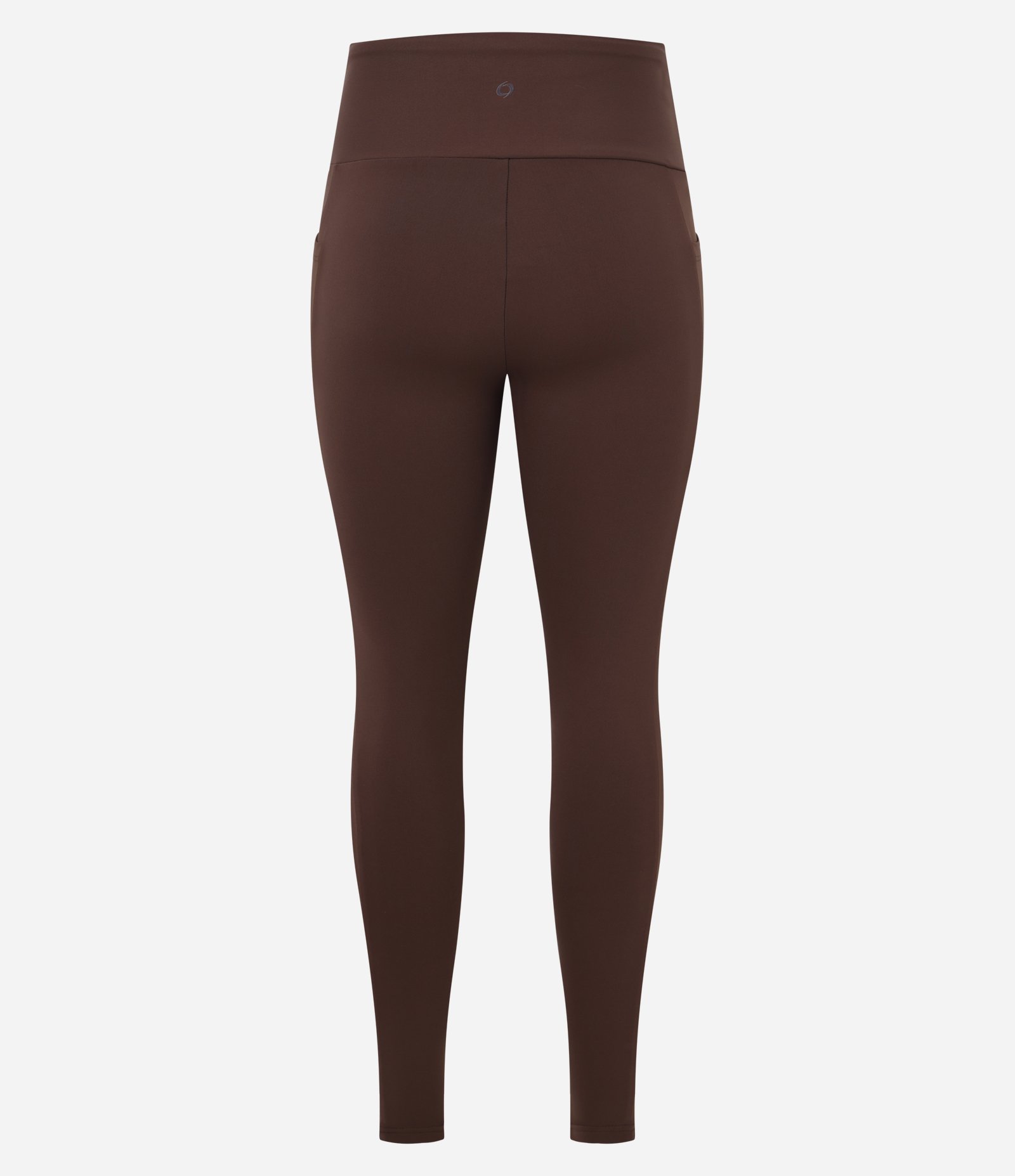 Calça Legging Esportiva com Bolsos Laterais Marrom Escuro 6