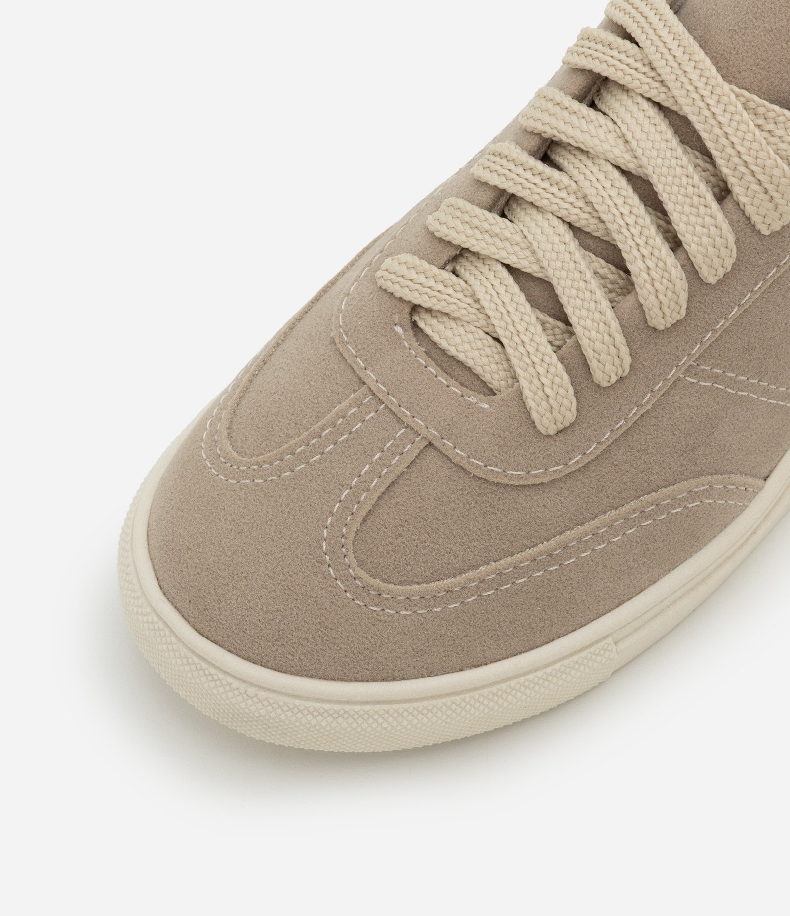 Tênis Infantil em Suede com Recortes - Tam 28 ao 34 Bege 3