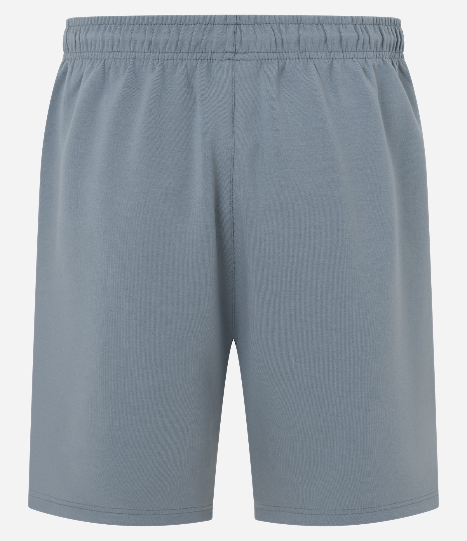 Bermuda Esportiva em Moletom Tecnológico com Cós Elástico e Zíper no Bolso Azul Chumbo 6