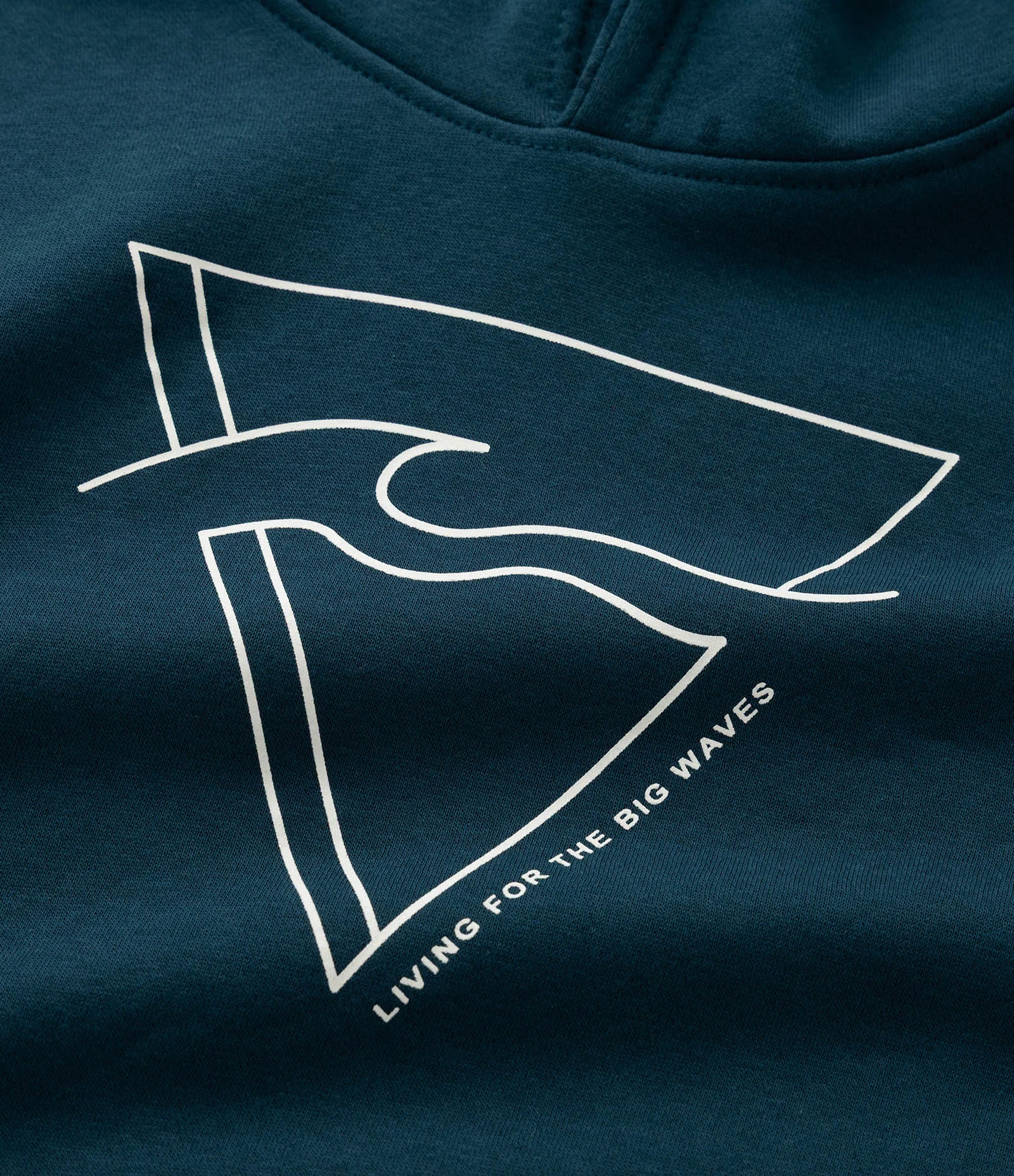 Casaco Infantil em Moletom com Capuz e Lettering – Tam 5 a 14 Anos Azul Petróleo 6