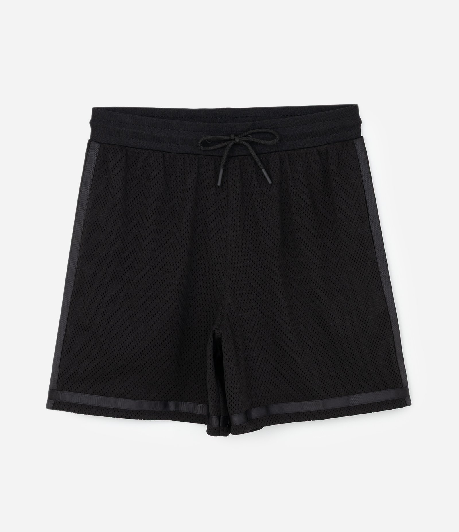 Bermuda em Tecnologia Dry Lisa com Fita na Barra e Lateral Preto 5