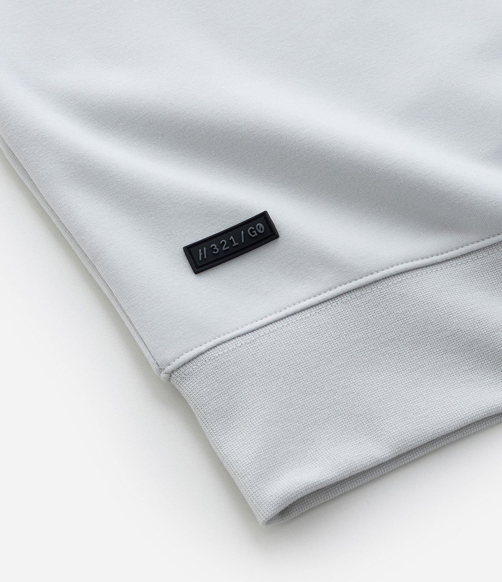 Casaco Fechado Esportivo com Punho Ajustado e Etiqueta Aplicada Branco 4