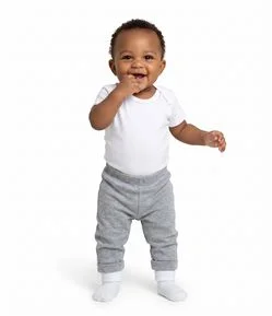 Kit 02 Bodies Básicos em Suedine com Gola Americana - Tam RN a 18 meses
