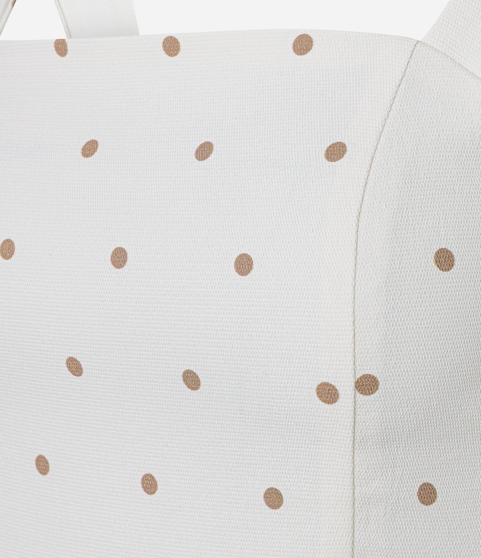 Blusa Texturizado em Piquet com Alça Larga e Estampa Poá Branco 7