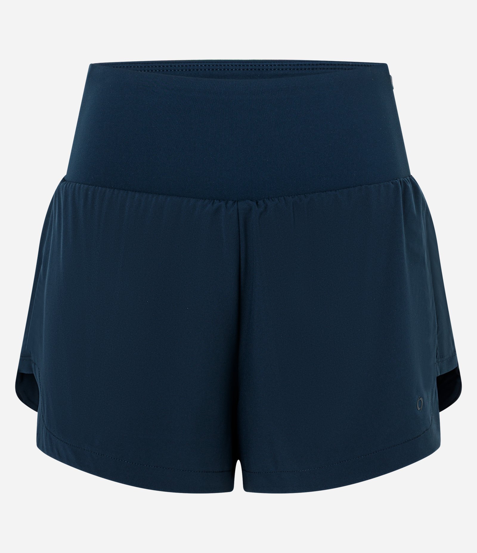 Bermuda Esportiva em Microfibra com Cós Alto Azul 6