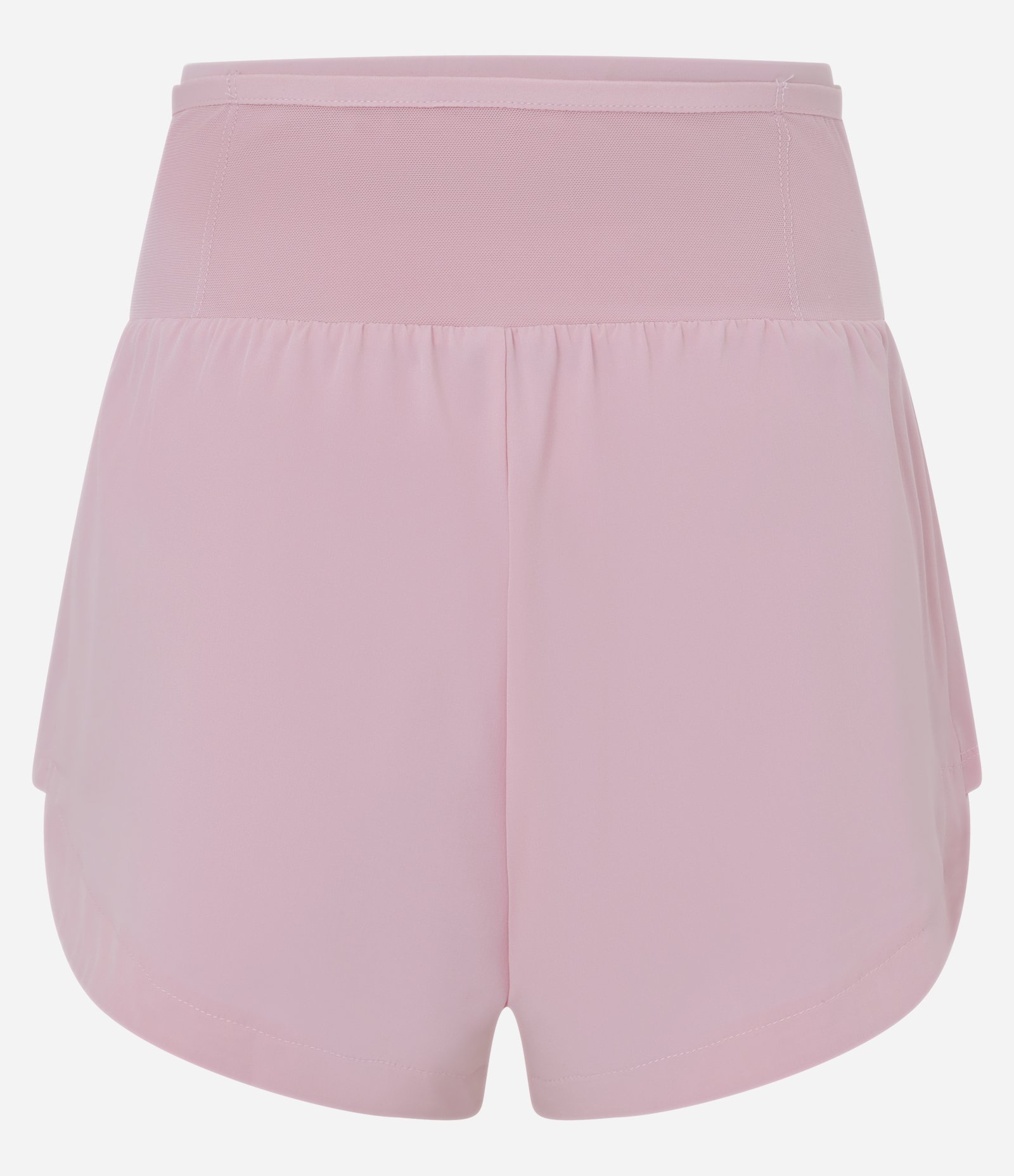 Bermuda Esportiva em Microfibra com Cós Alto Rosa 6