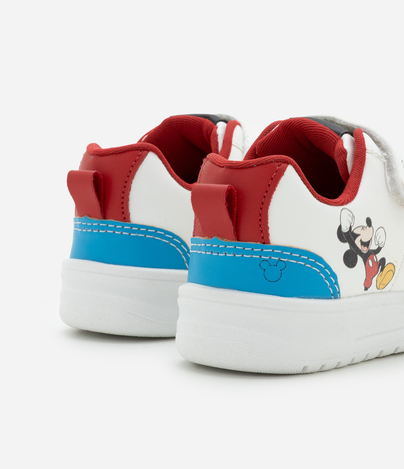 Tênis Infantil em PU Mickey Mouse - Tam 20 ao 27 Branco 3