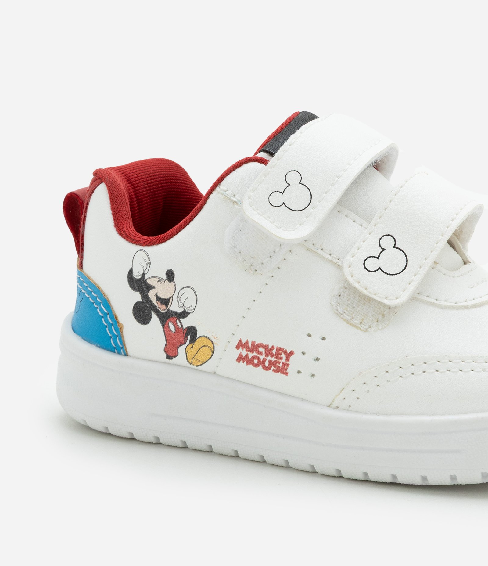 Tênis Infantil em PU Mickey Mouse - Tam 20 ao 27 Branco 4
