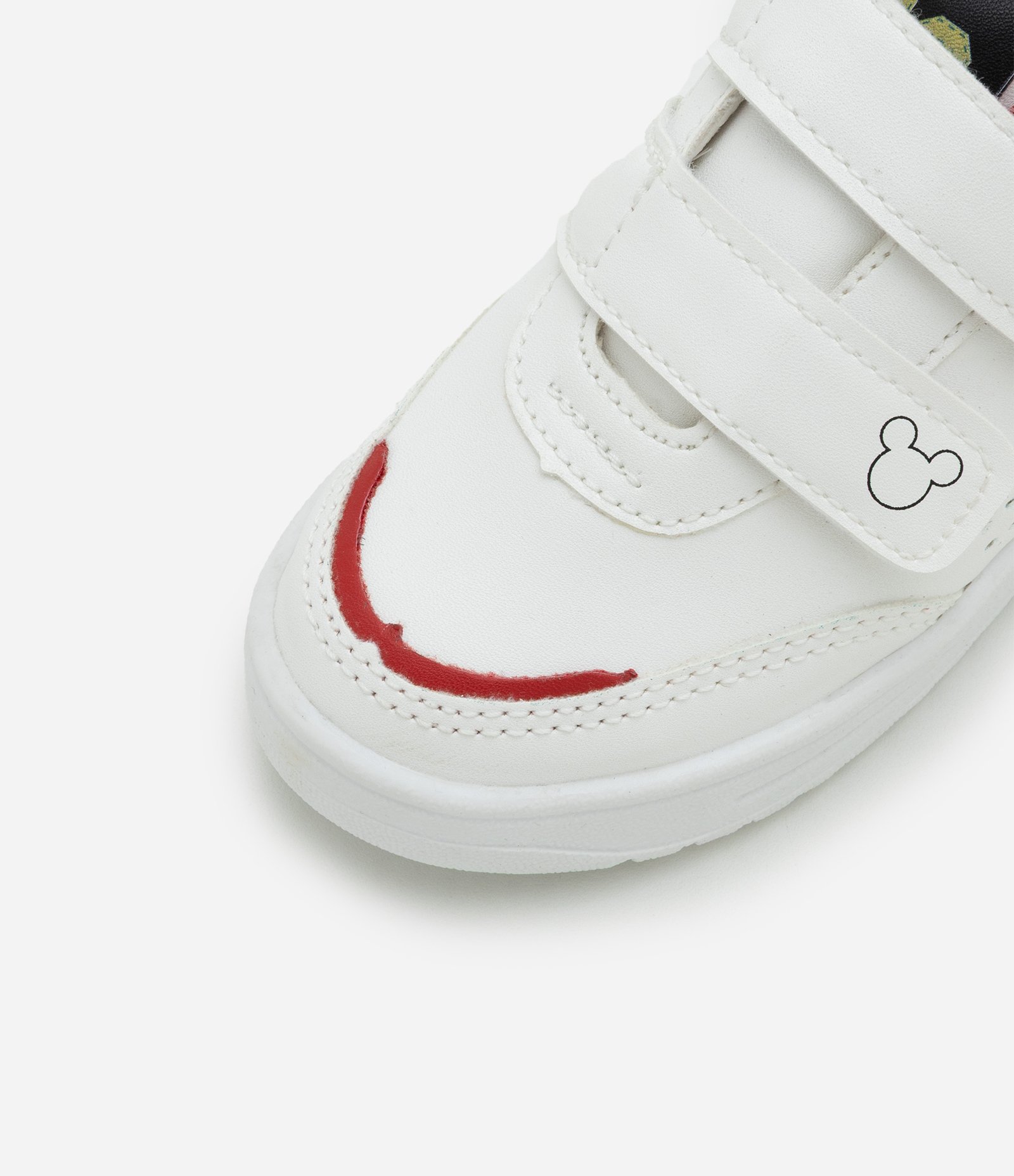 Tênis Infantil em PU Mickey Mouse - Tam 20 ao 27 Branco 5