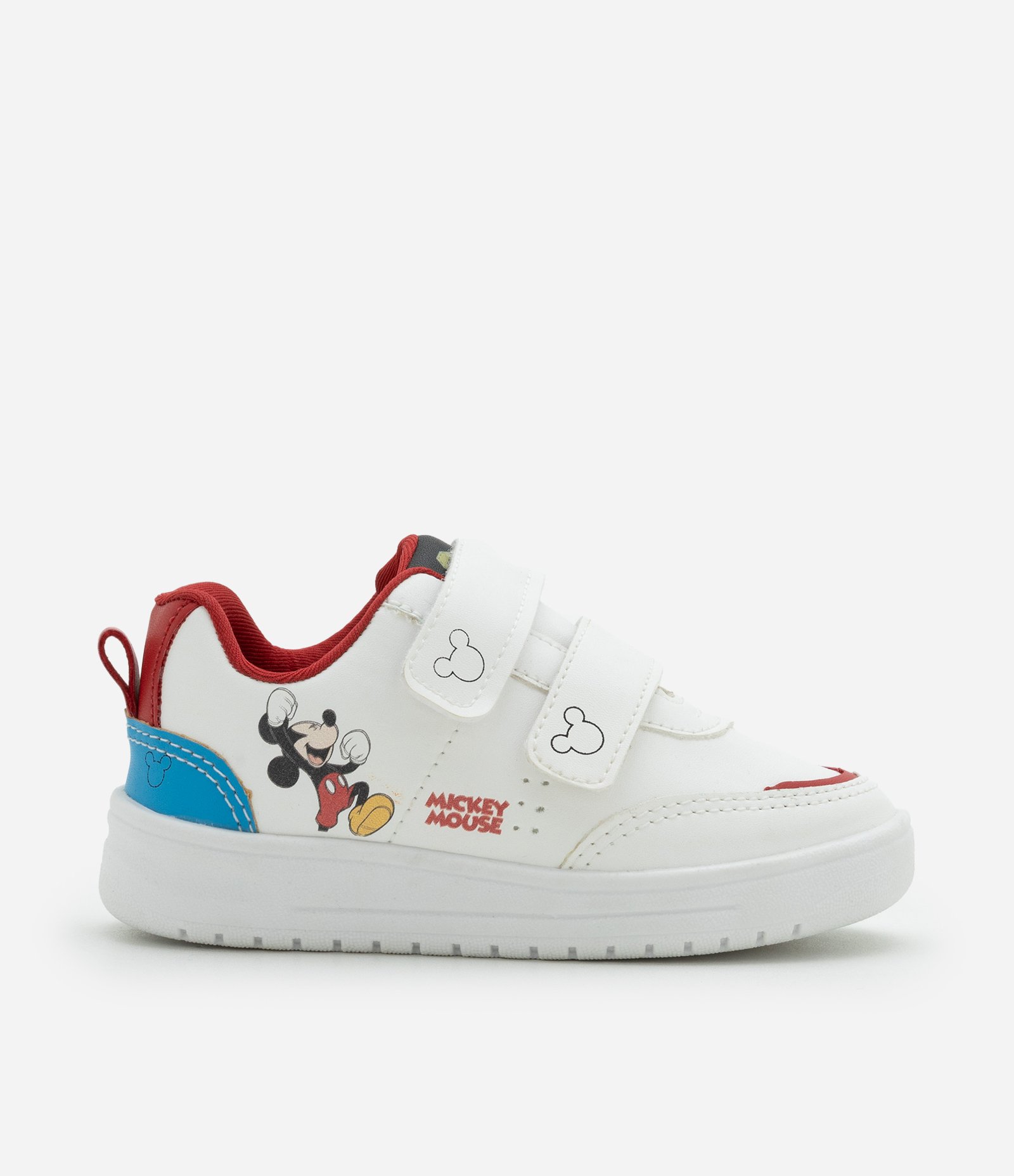 Tênis Infantil em PU Mickey Mouse - Tam 20 ao 27 Branco 6