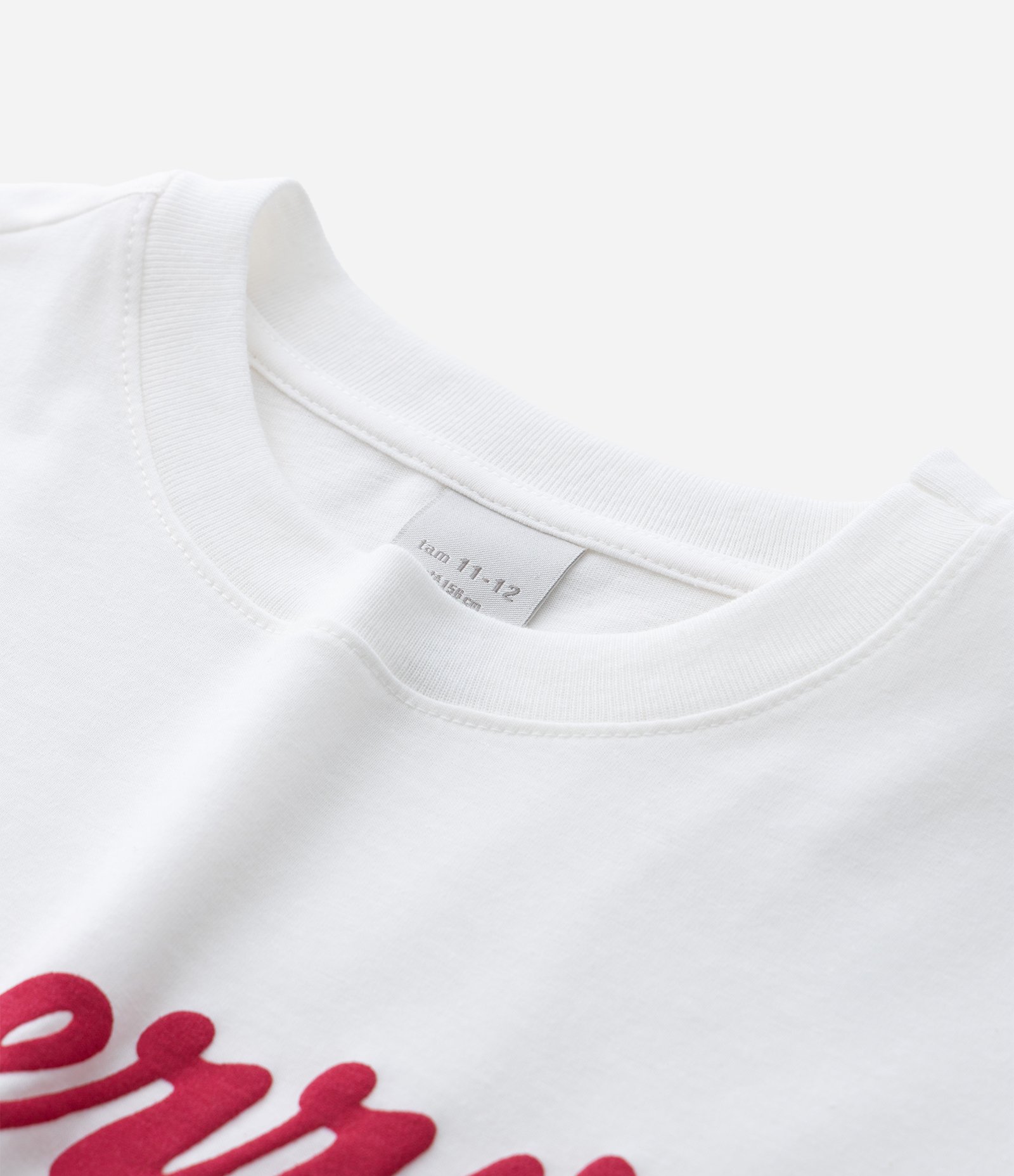 Camiseta Infantil Over com Estampa de Cereja - Tam 1 a 16 Anos Branco 4