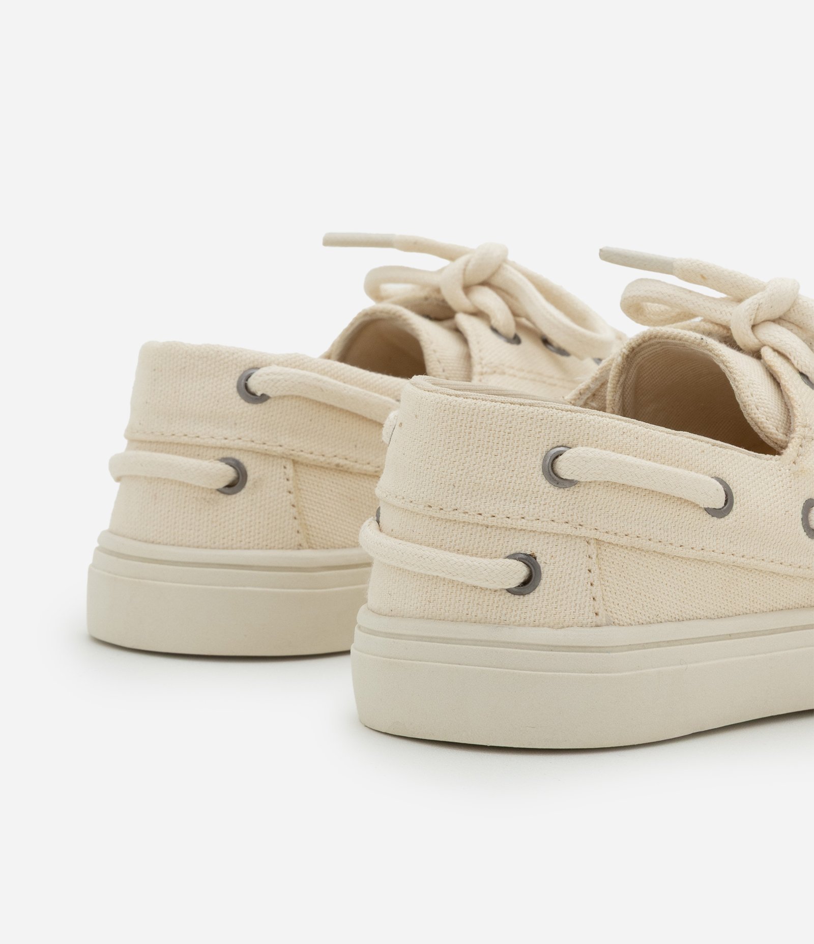 Sapato Dockside Infantil com Cadarço - Tam 28 ao 34 Off White 2