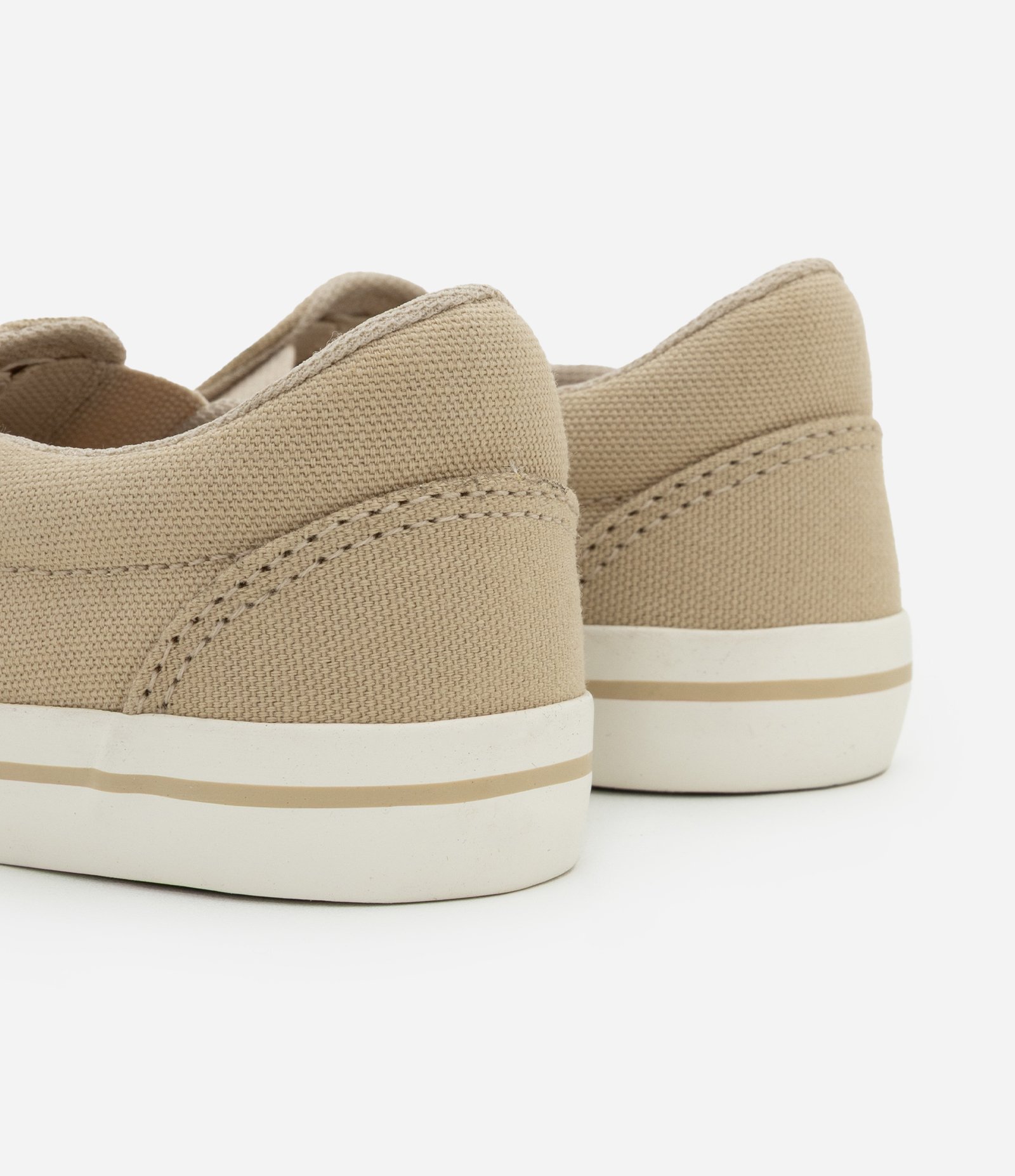 Tênis Infantil Slip On com Texturas - Tam 20 ao 27 Bege 2