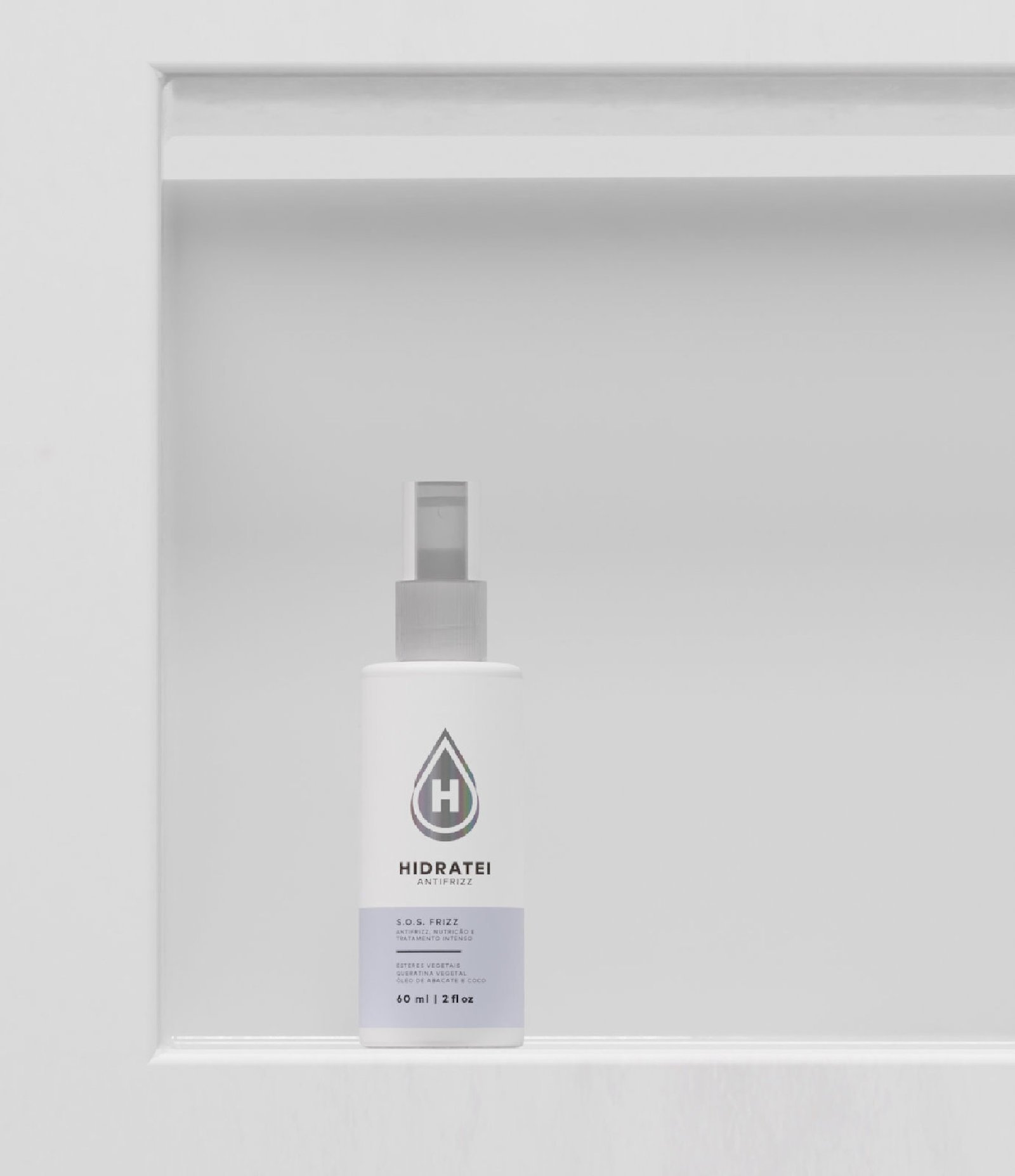 Máscara Líquida Anti-Frizz Hidratei SOS 60ml 3