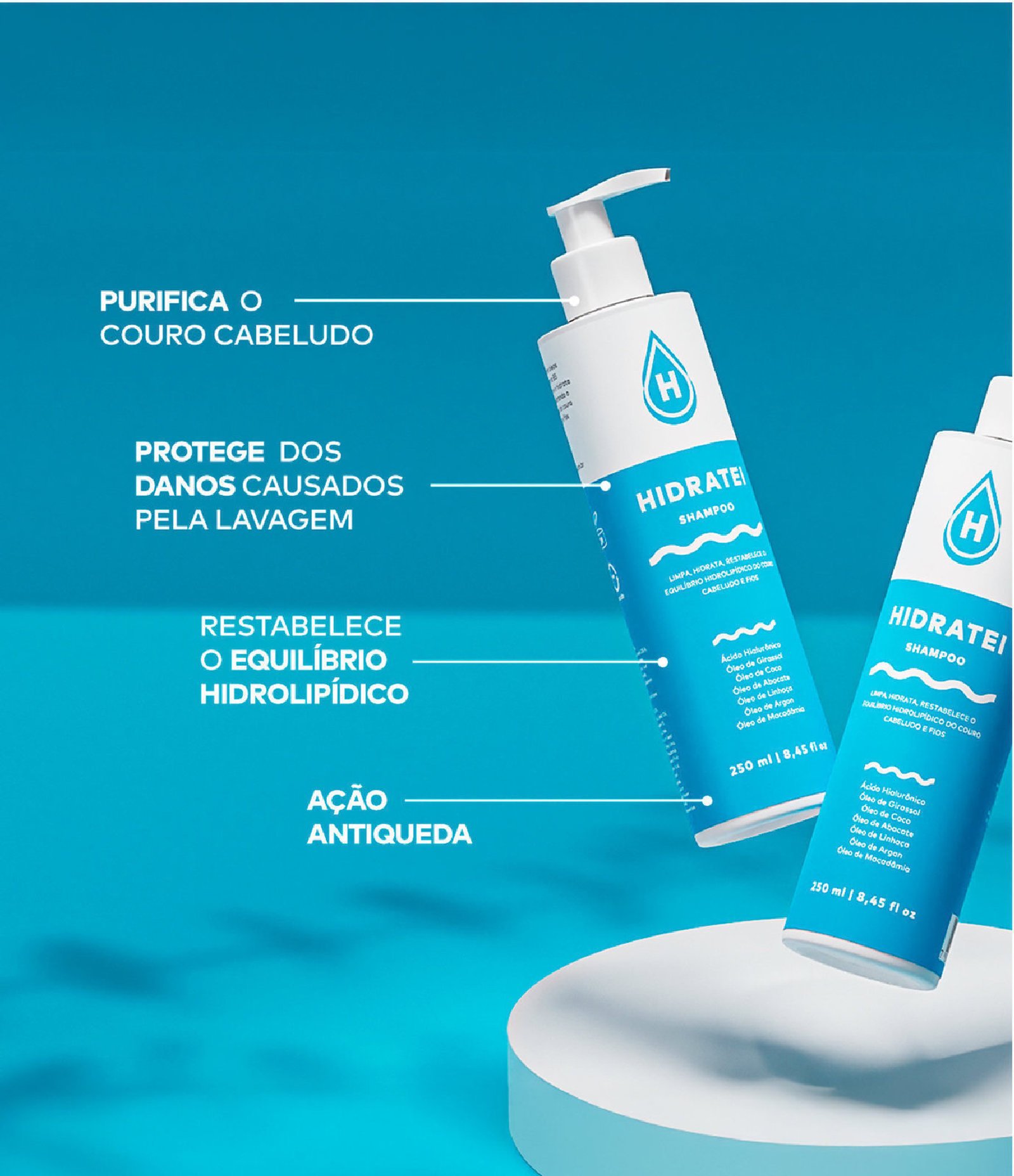 Shampoo Hidratei 250ml 2