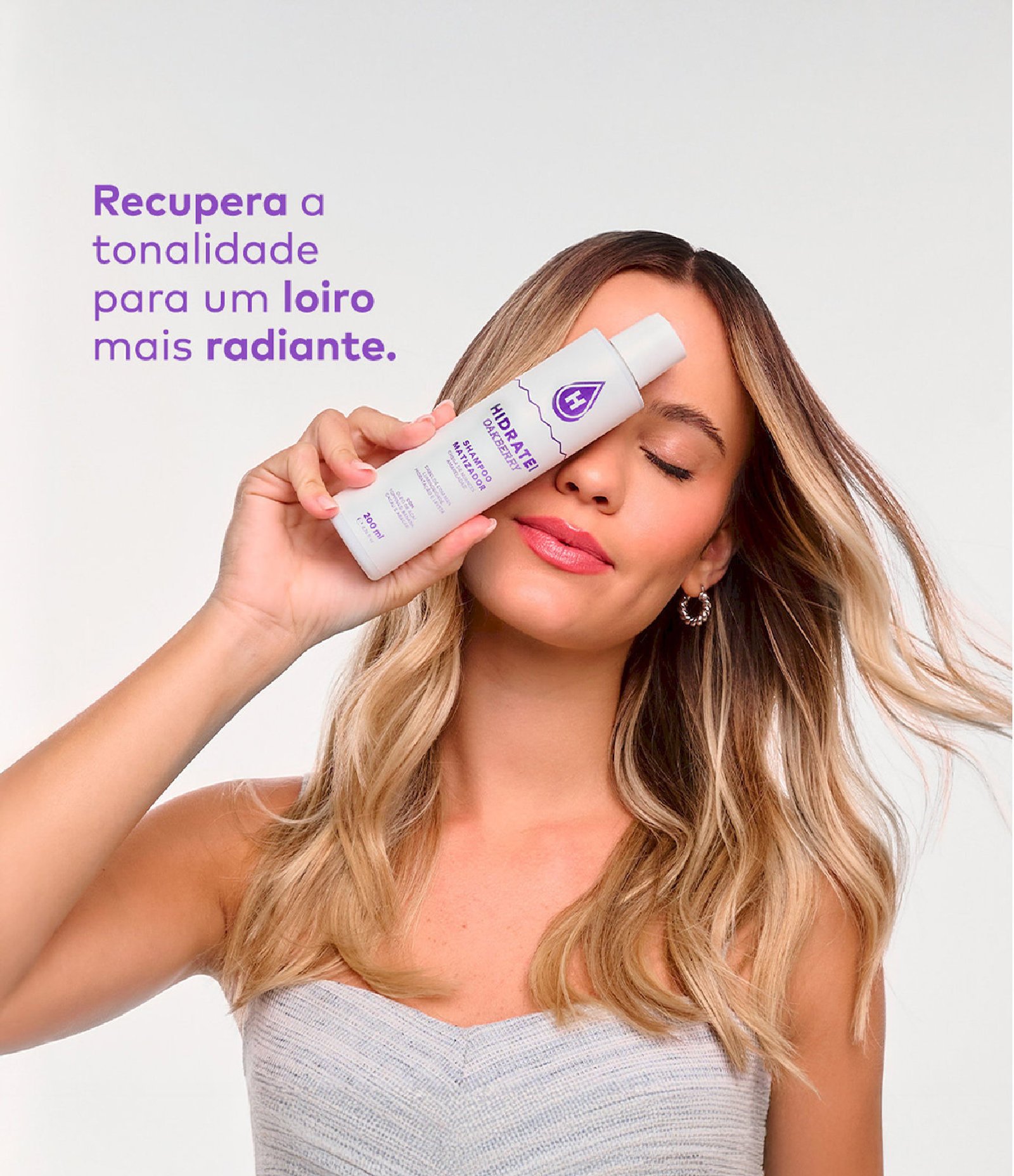 Shampoo Matizador Oakberry Hidratei 200ml 2