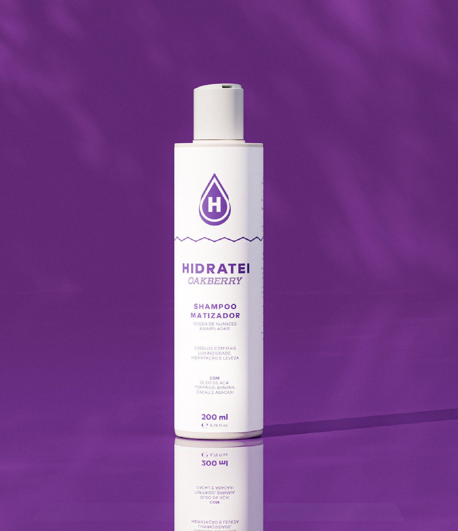 Shampoo Matizador Oakberry Hidratei 200ml 4
