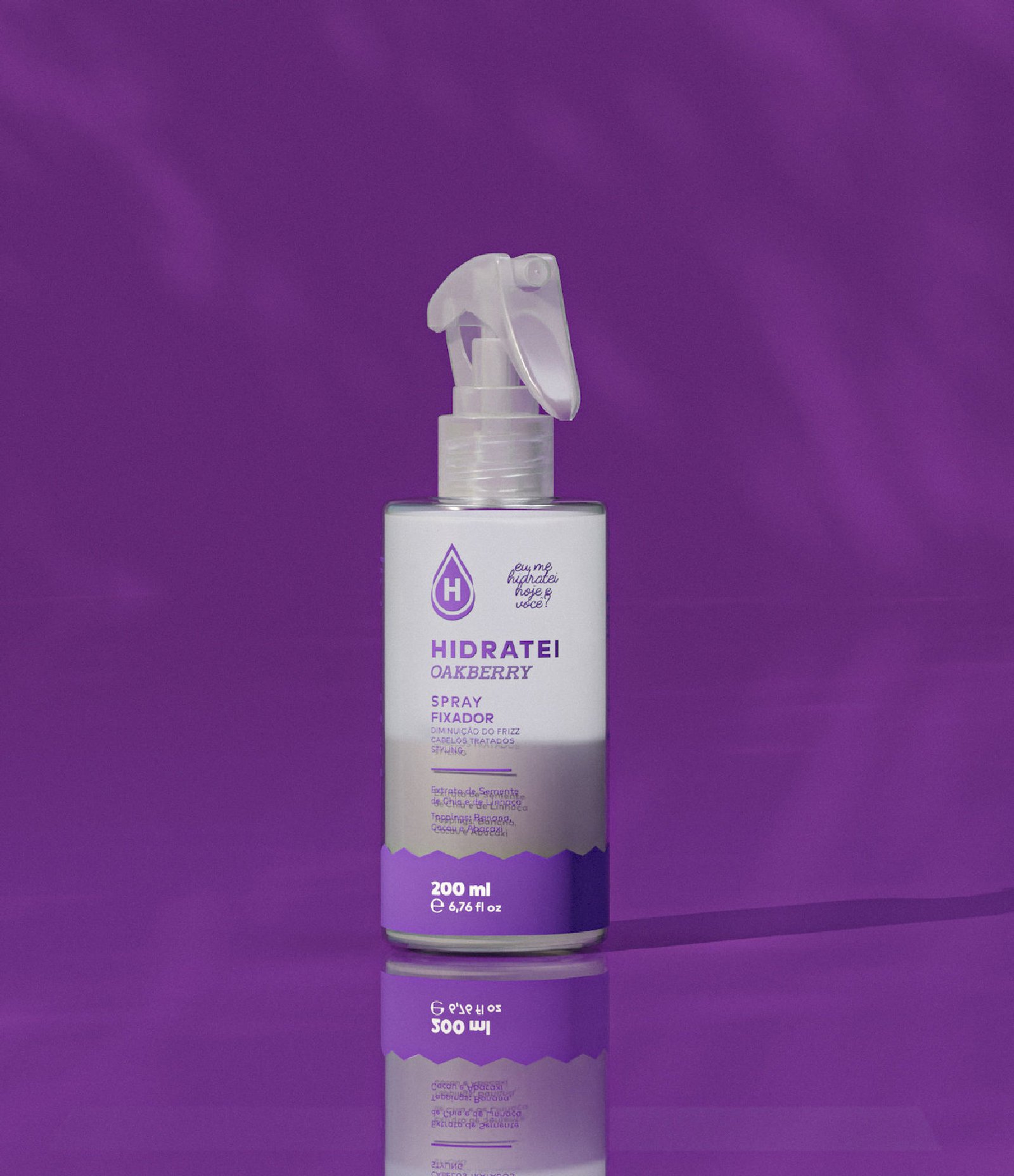 Spray Capilar Fixador Oakberry Hidratei 200ml 4