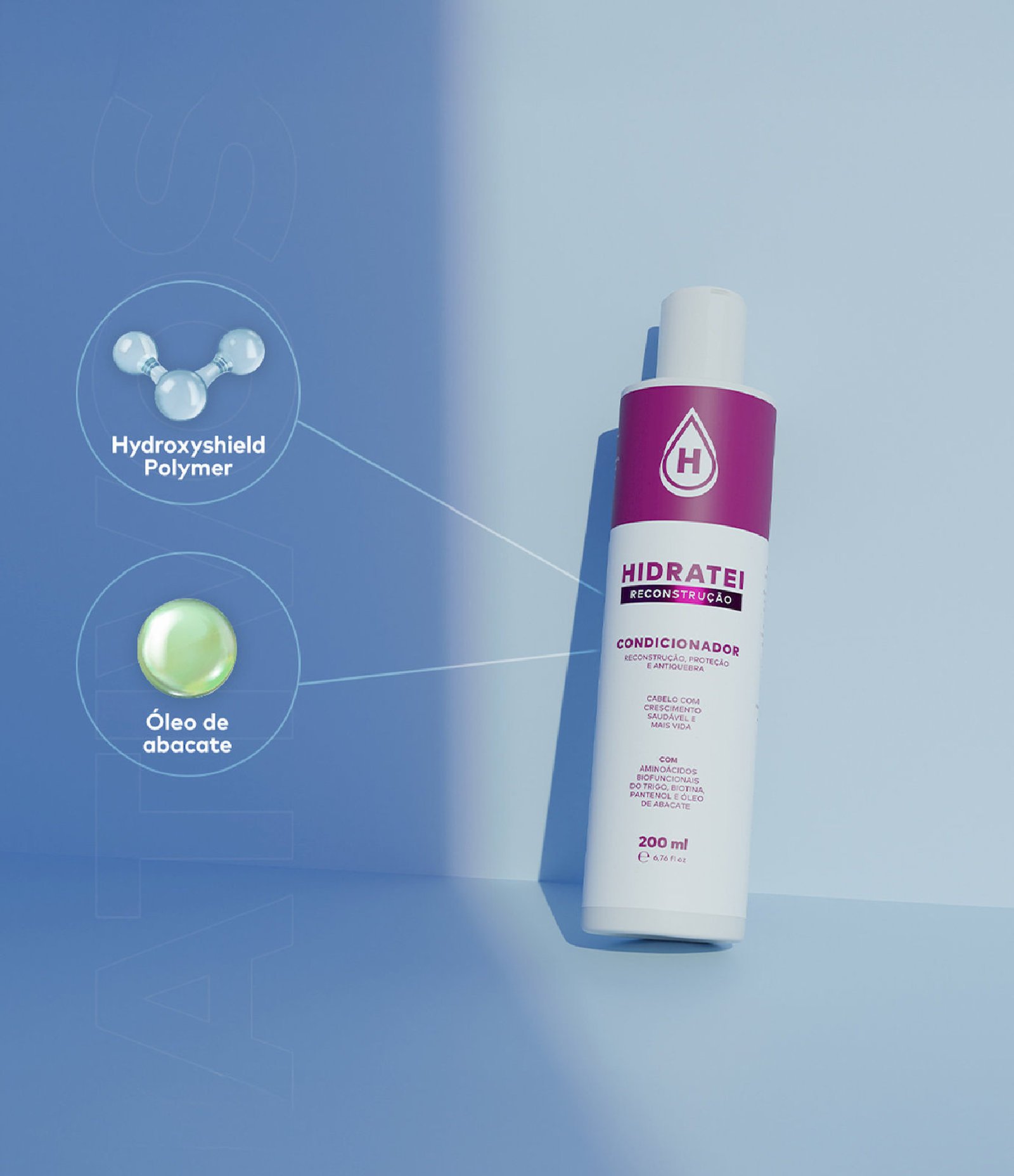 Condicionador Reconstrutor Hidratei 200ml 3