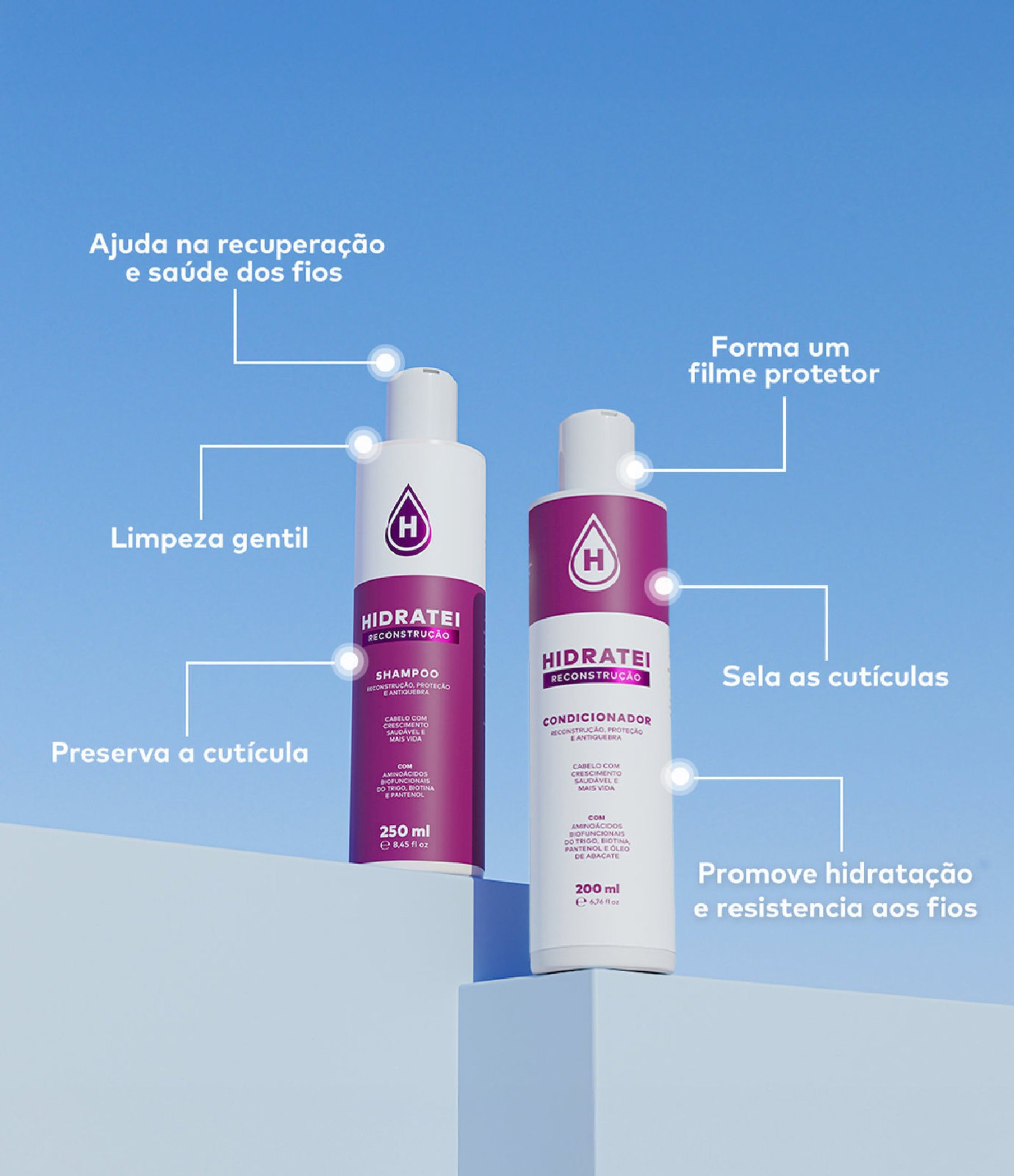Condicionador Reconstrutor Hidratei 200ml 4