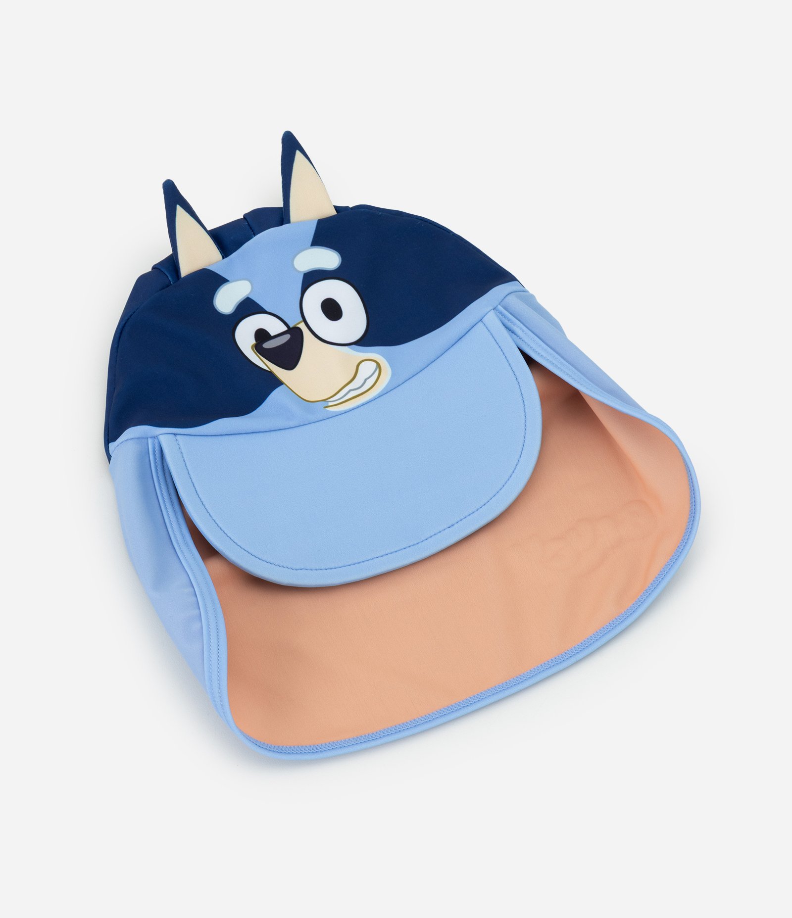 Boné Infantil Interativo Bluey com Proteção UV – Tam U Azul 3