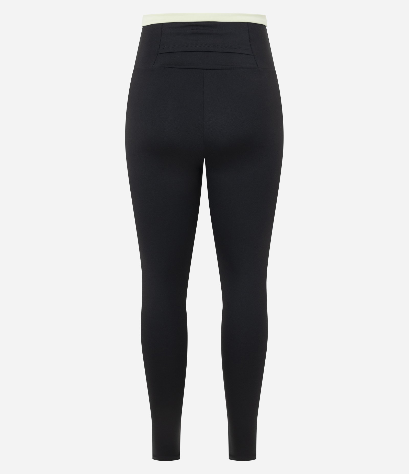 Calça Legging Esportiva com Cós Contrastante Preto 2
