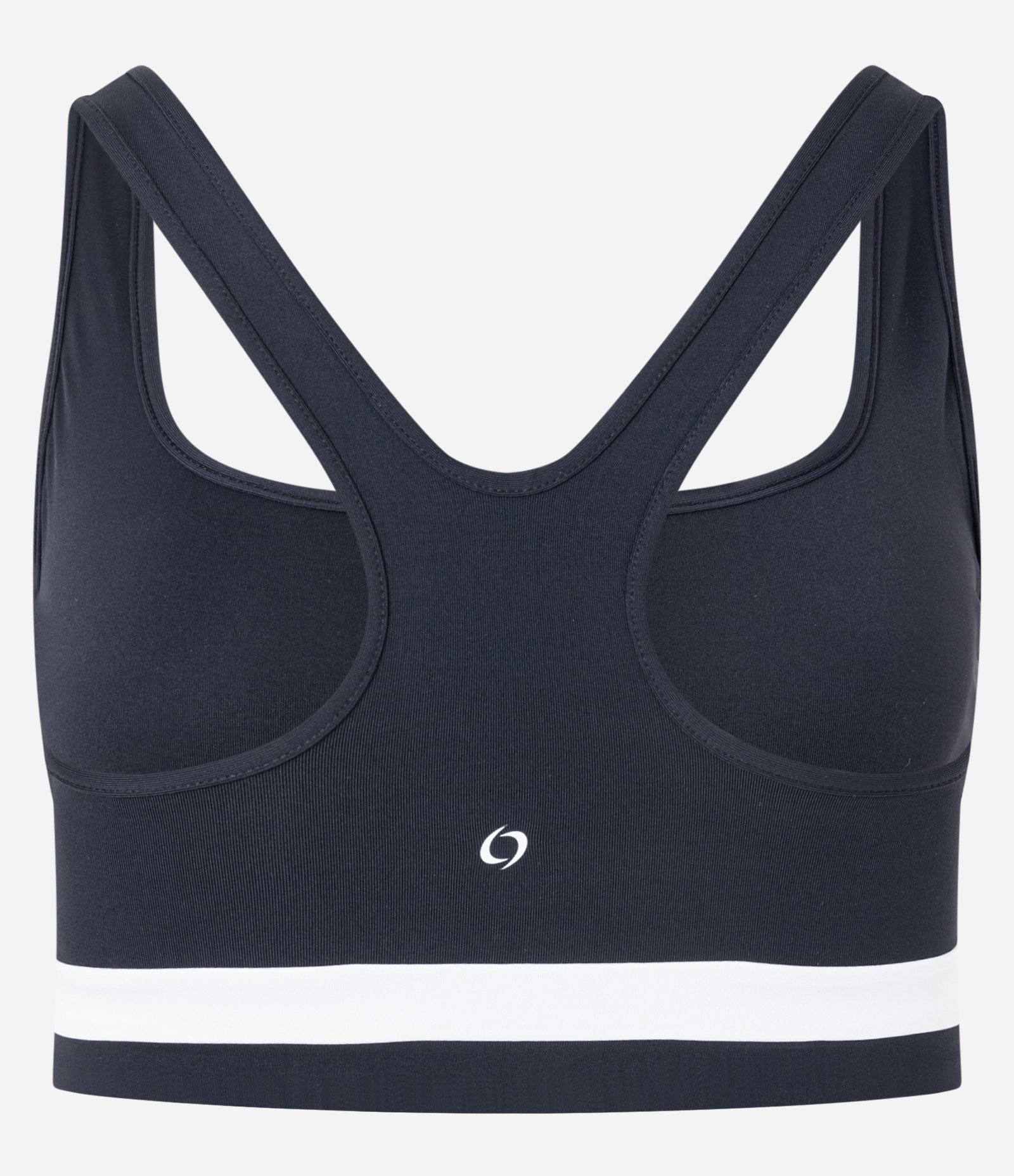 Top Nadador Esportivo em Microfibra com Barra Contrastante e Lettering Preto 2