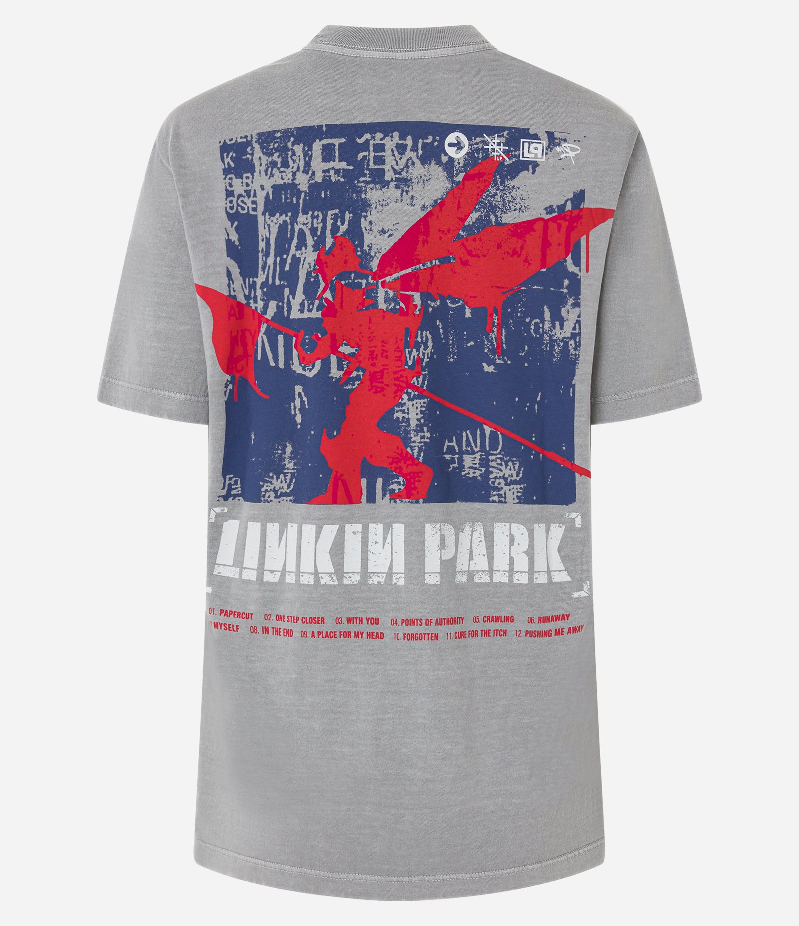 Camiseta T-shirt com Estampa Linkin Park Cinza 7