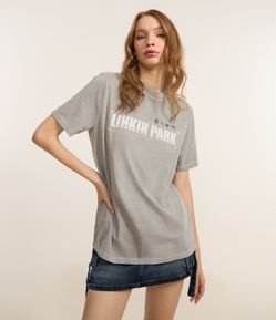 Camiseta T-shirt com Estampa Linkin Park