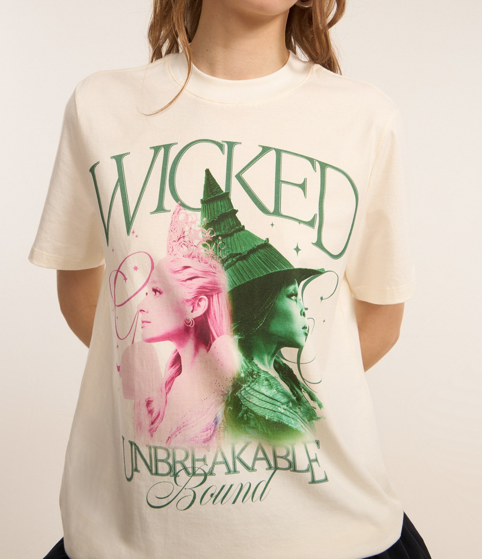 Camiseta T-shirt em Algodão com Estampa Wicked Off White 3